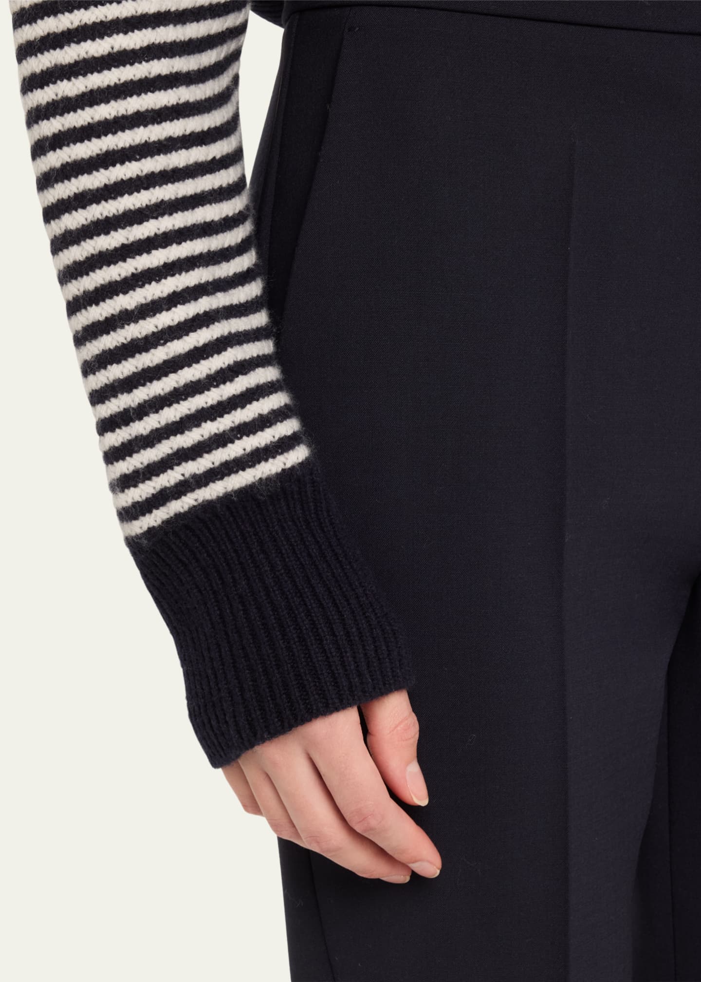 Max Mara Nepeta Skinny Leg Long Trousers Image 5 of 5