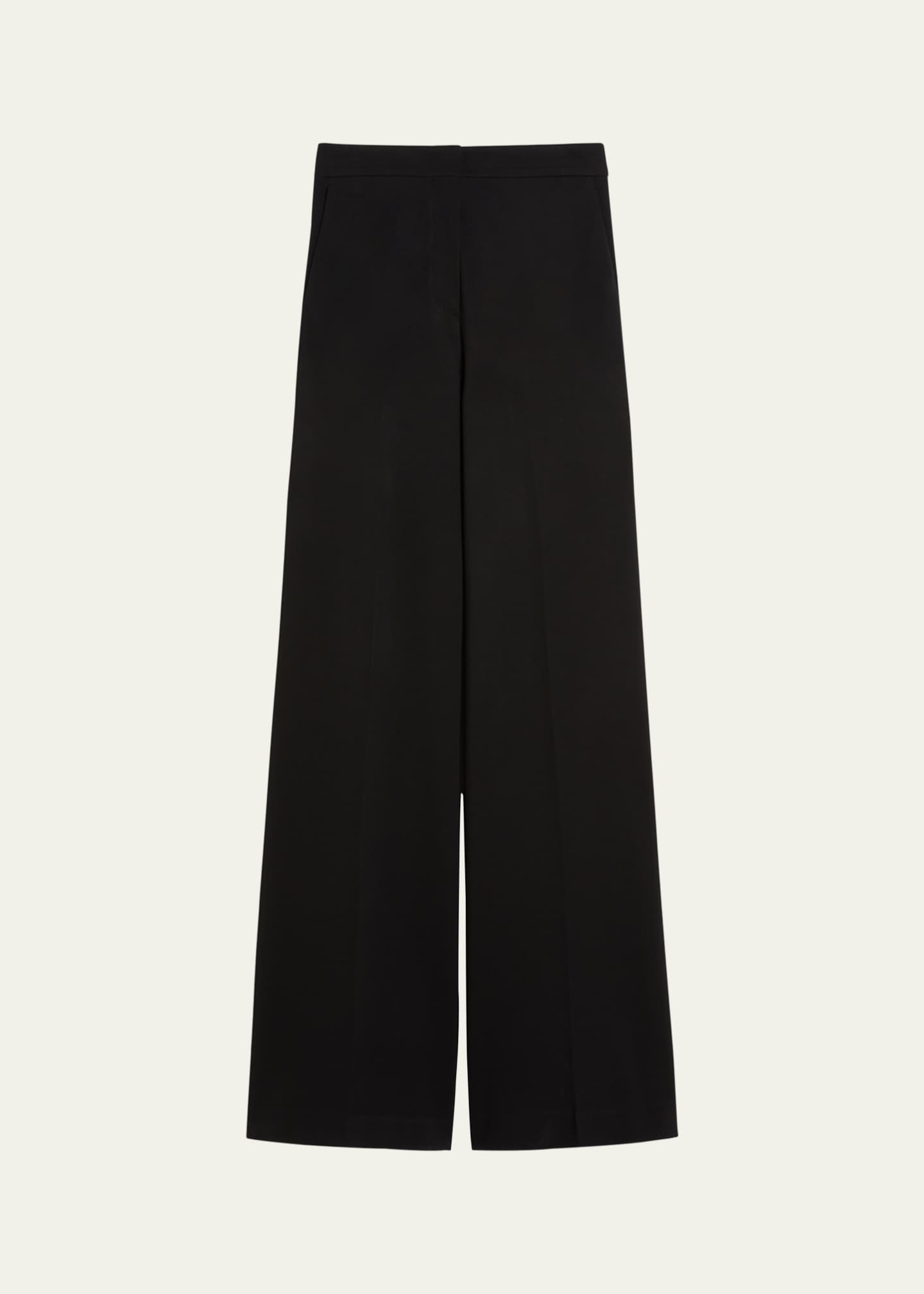 Max Mara Circolo Wide Leg Jersey Trousers Image 1 of 5