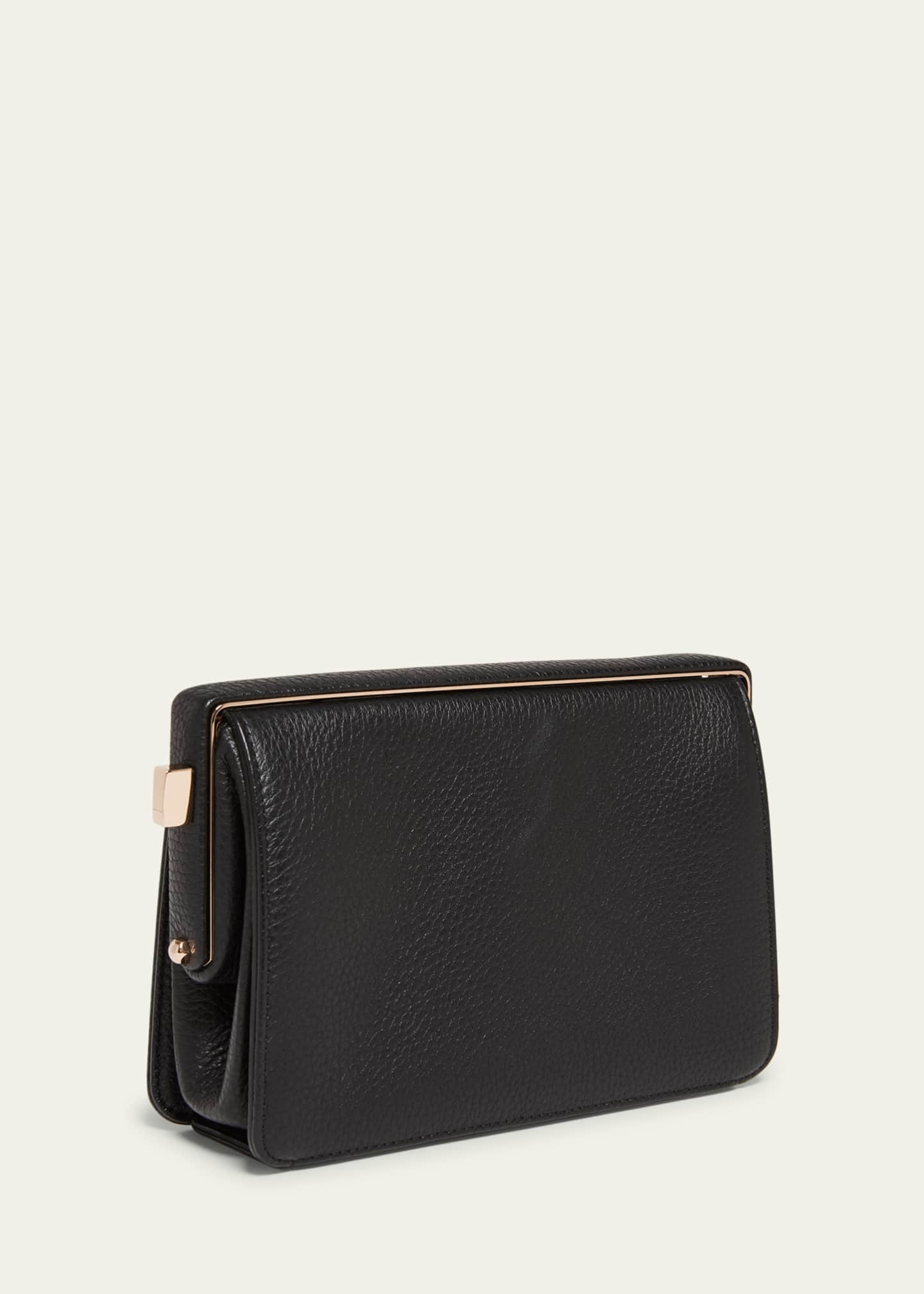 Gabriela Hearst Carrington Deerskin Box Clutch Bag Image 3 of 5