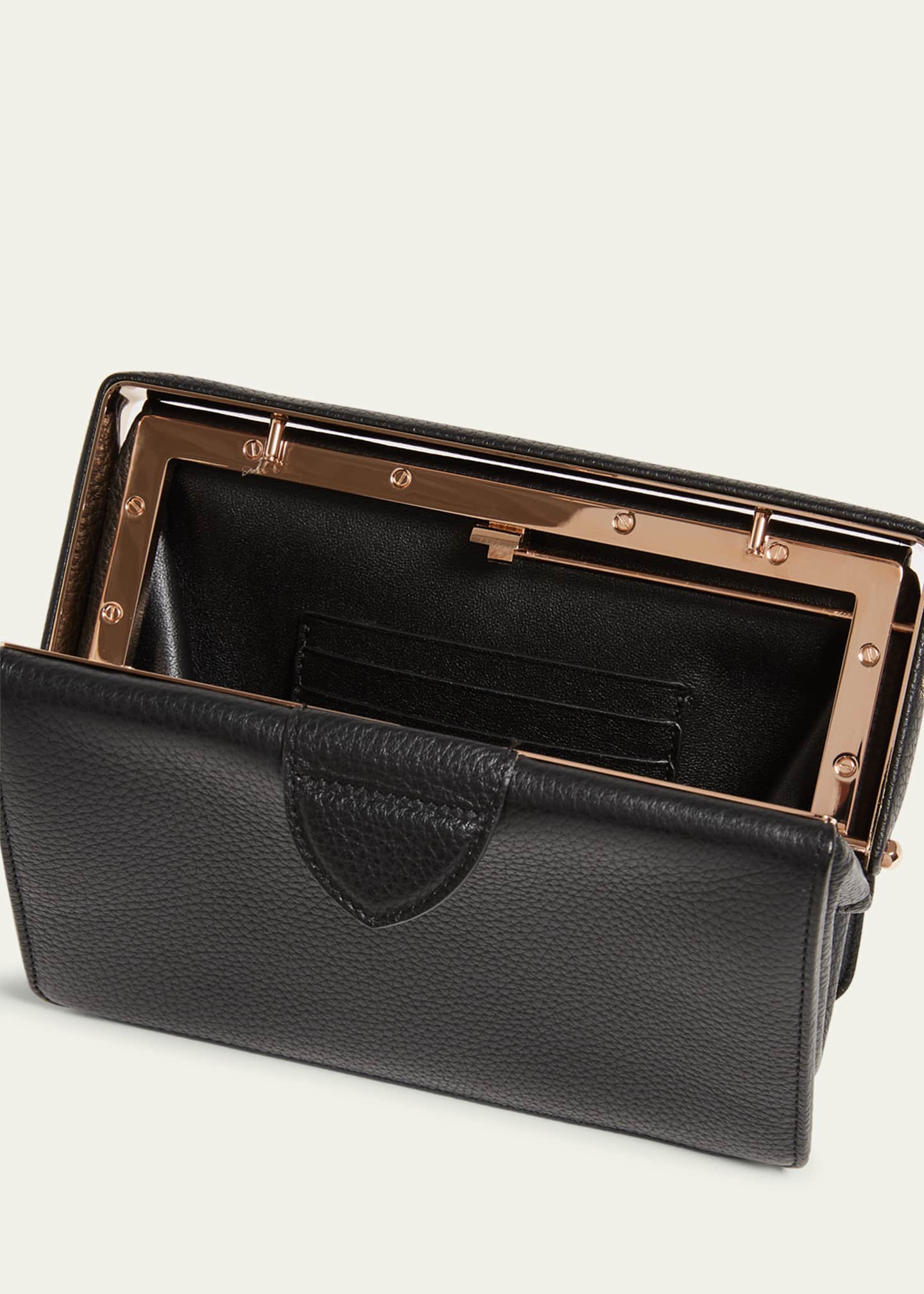 Gabriela Hearst Carrington Deerskin Box Clutch Bag Image 4 of 5