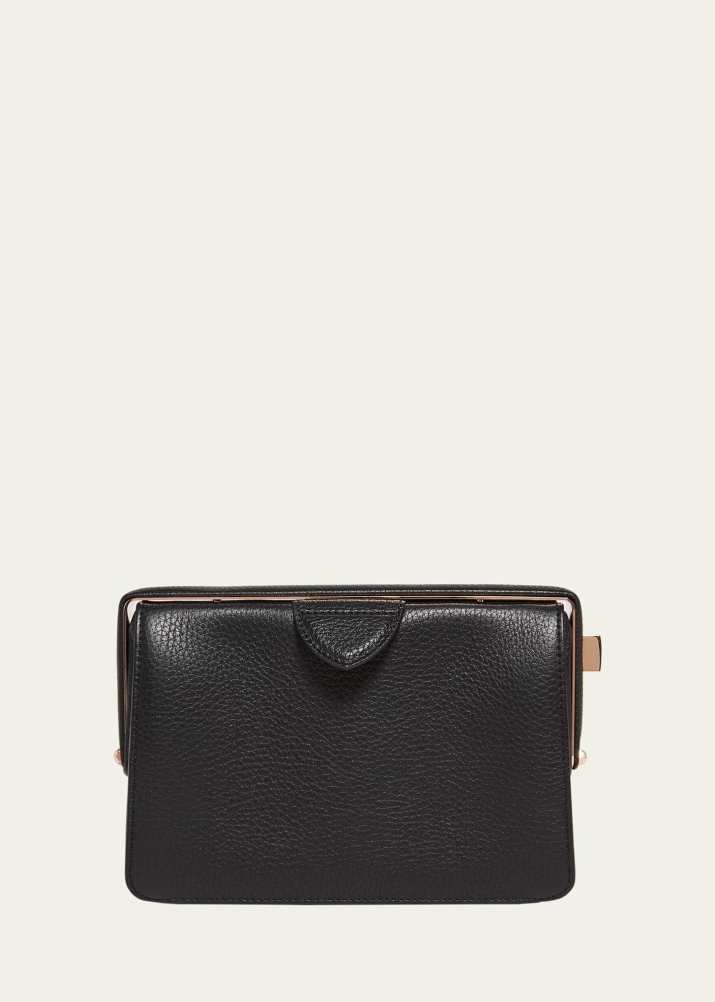 Gabriela Hearst Carrington Deerskin Box Clutch Bag Image 1 of 5