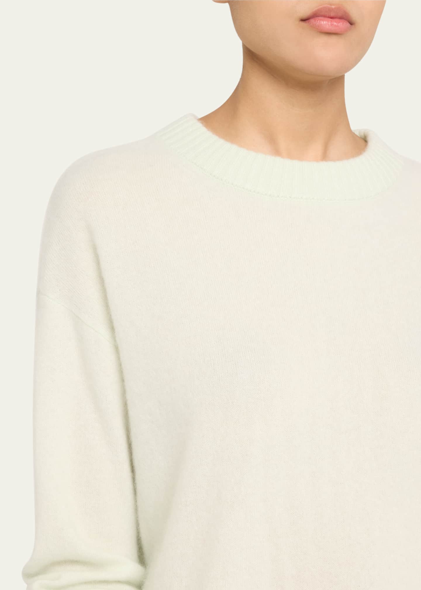 Alice + Olivia Barbra Crewneck Cashmere Pullover Image 5 of 5