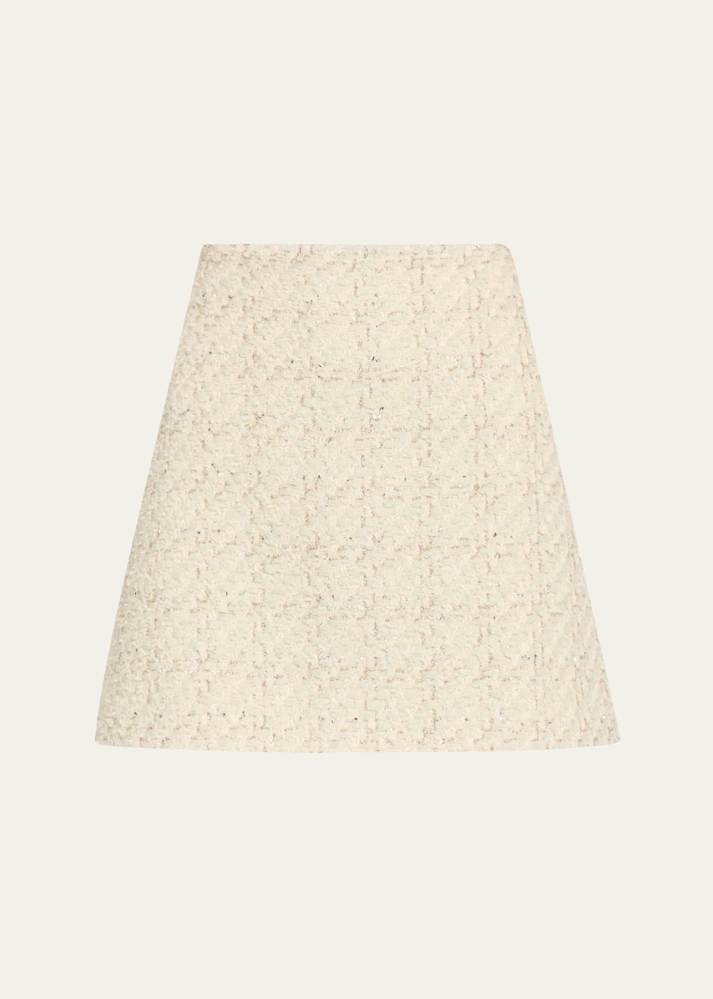 Alice + Olivia Riley Tweed Mini Skirt Image 1 of 5
