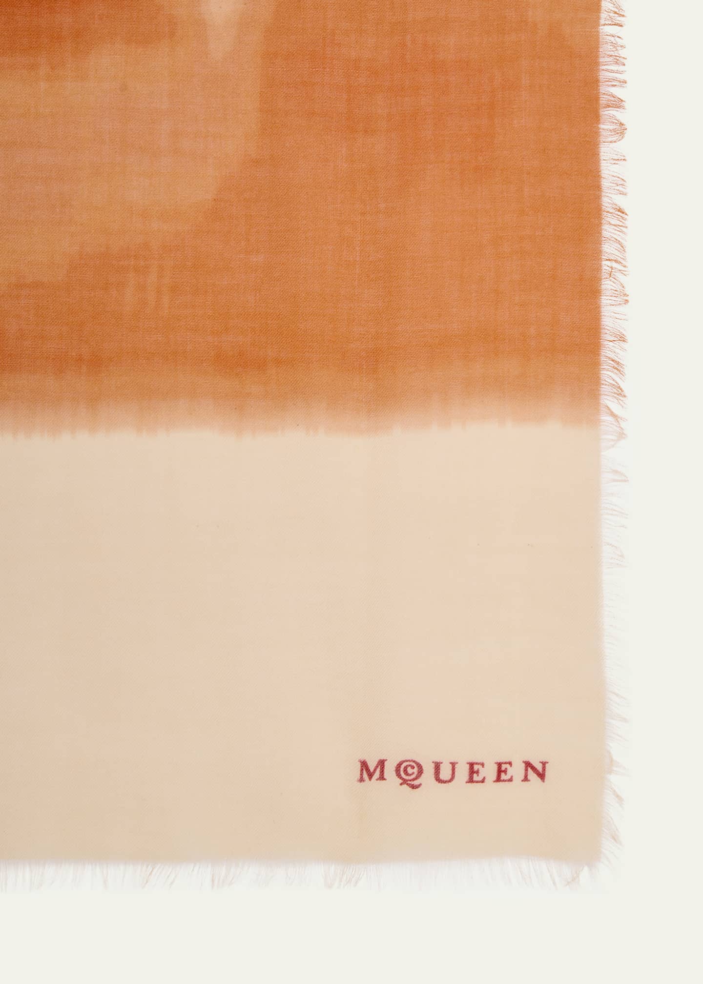 McQueen Gradient Cashmere Stole Image 2 of 2