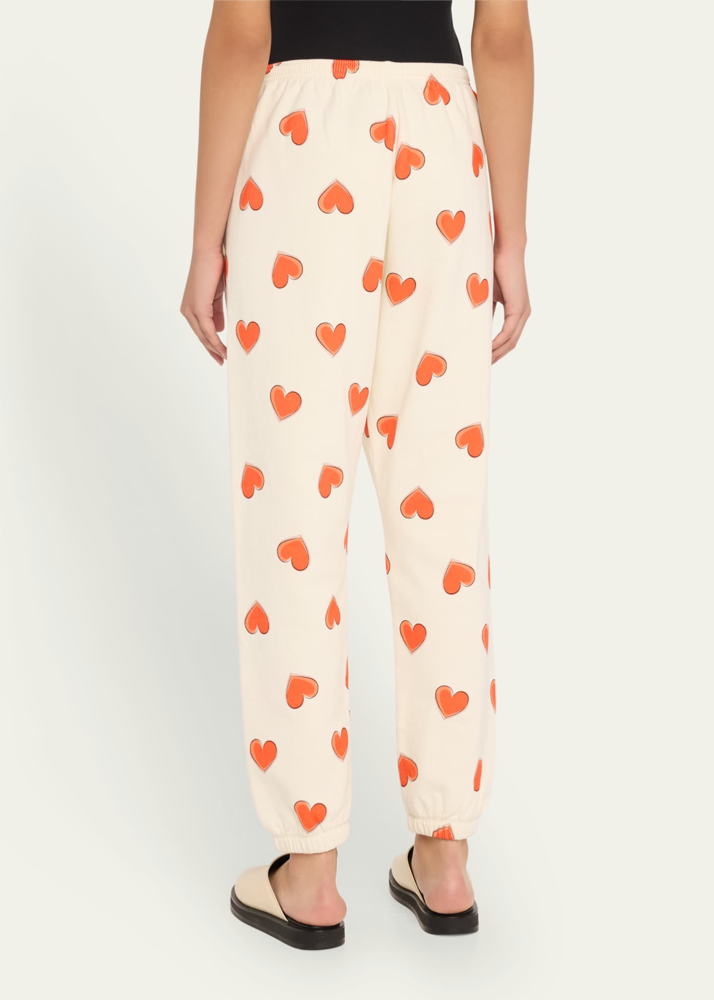 Kule The All Over Heart Sweatpants Image 3 of 5
