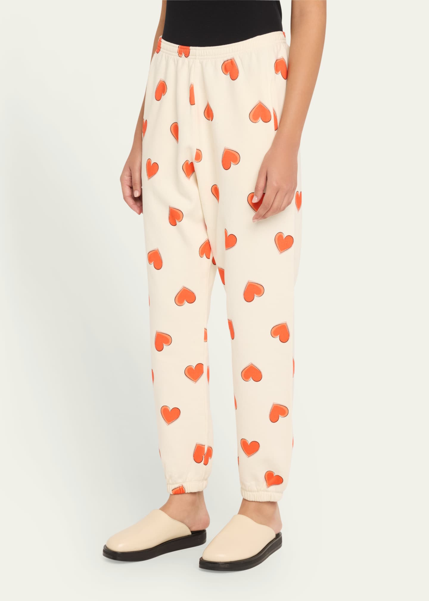 Kule The All Over Heart Sweatpants Image 4 of 5