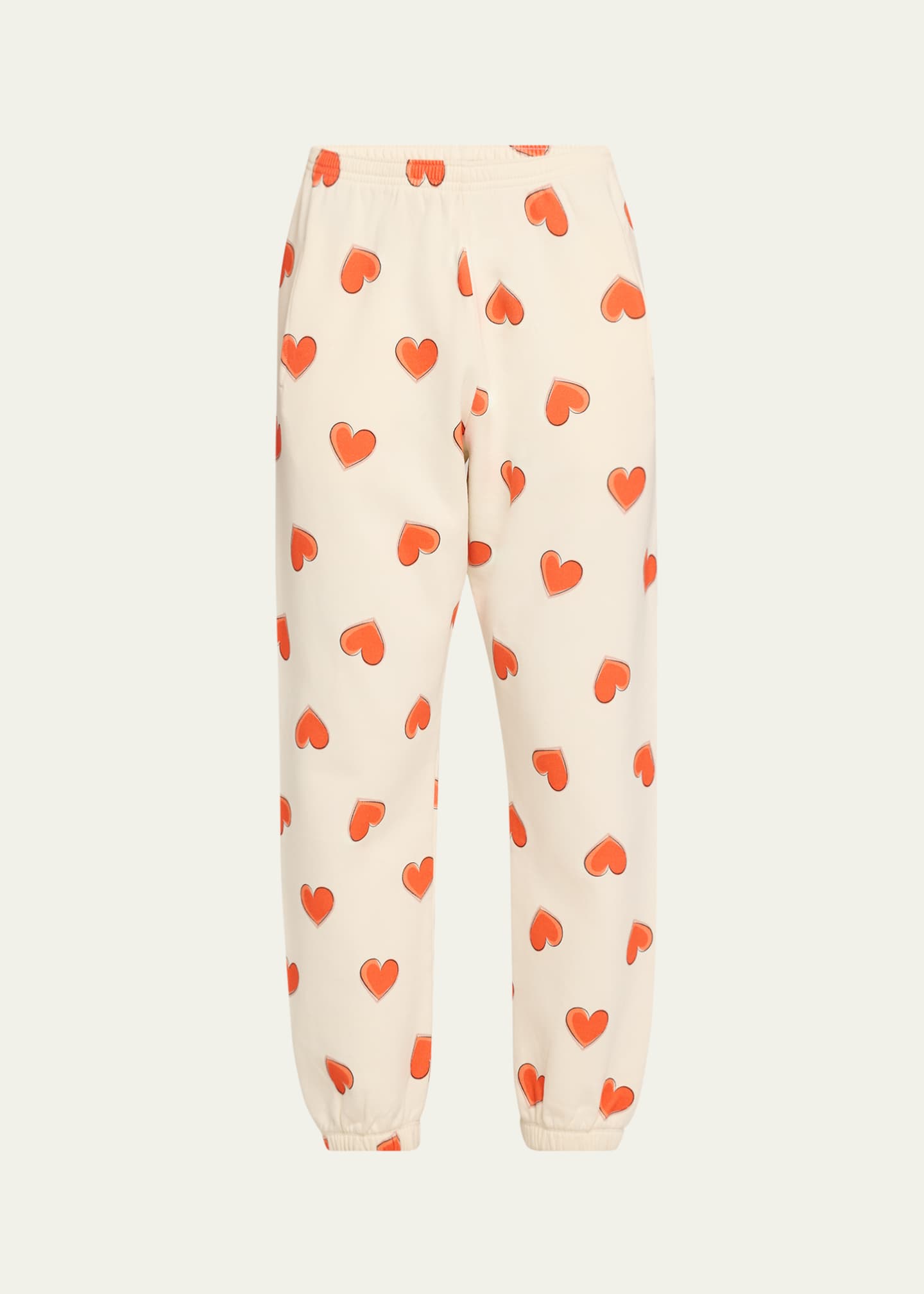 Kule The All Over Heart Sweatpants Image 1 of 5