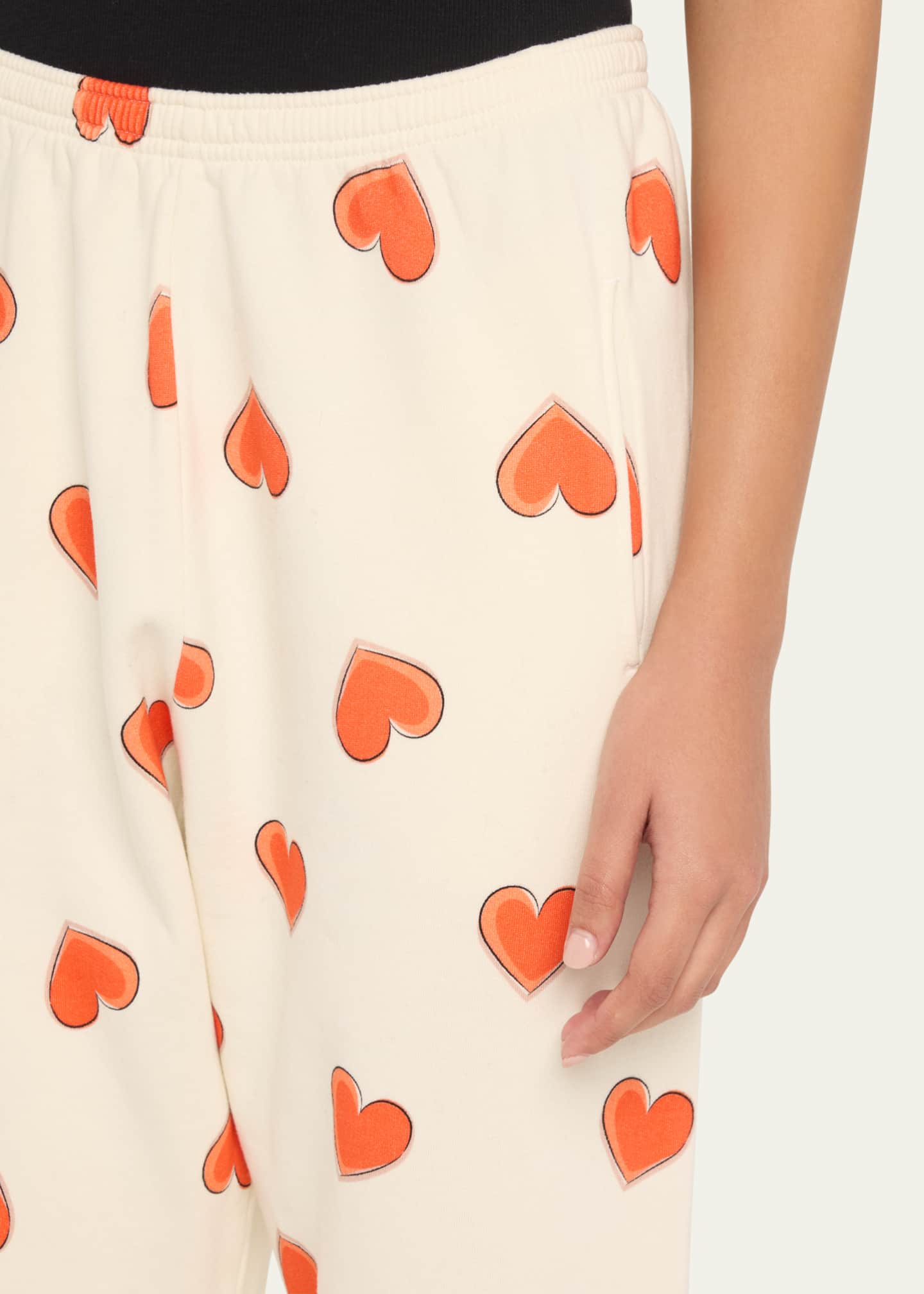Kule The All Over Heart Sweatpants Image 5 of 5