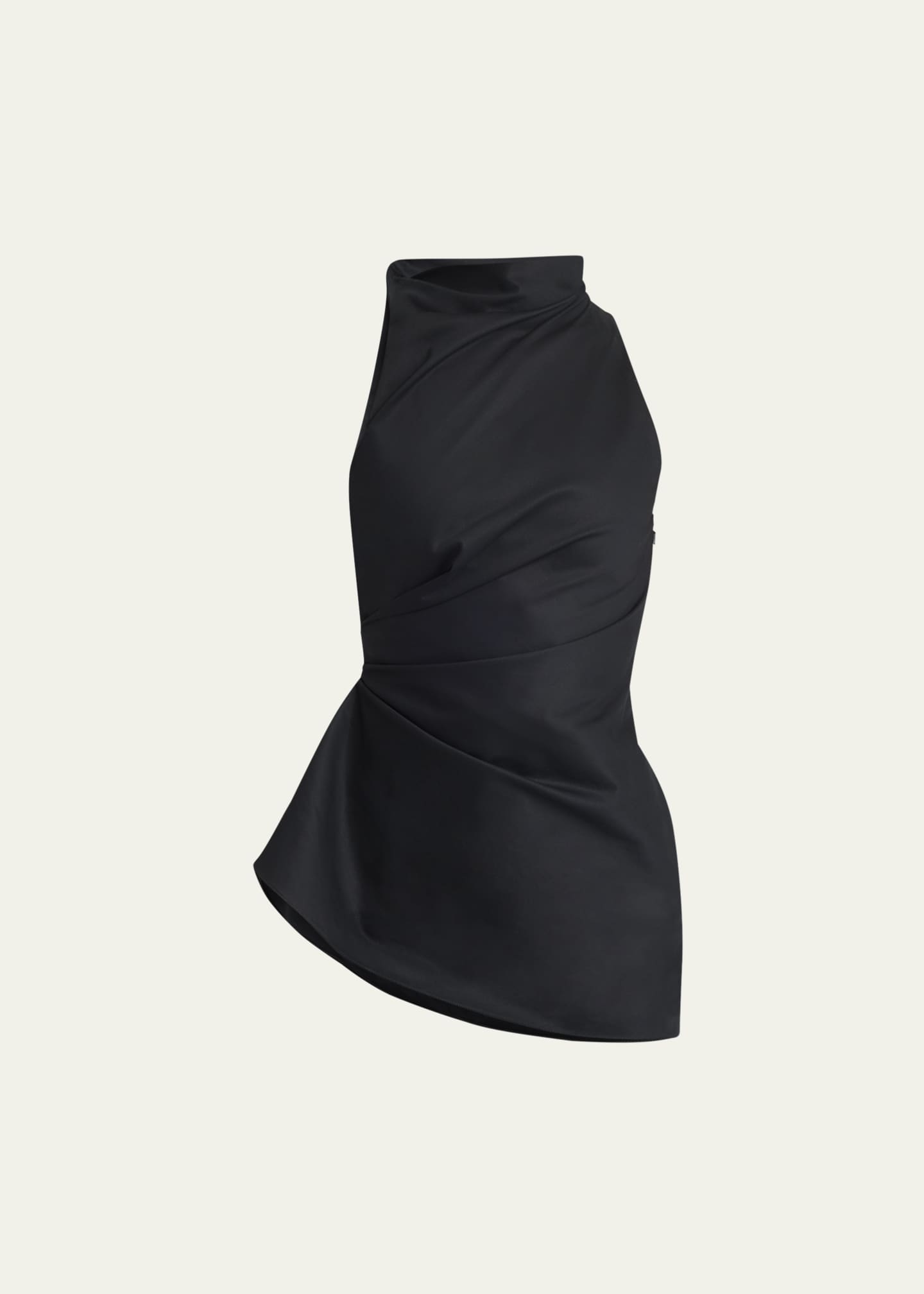McQueen Asymmetric Draped Sleeveless Top Image 1 of 5