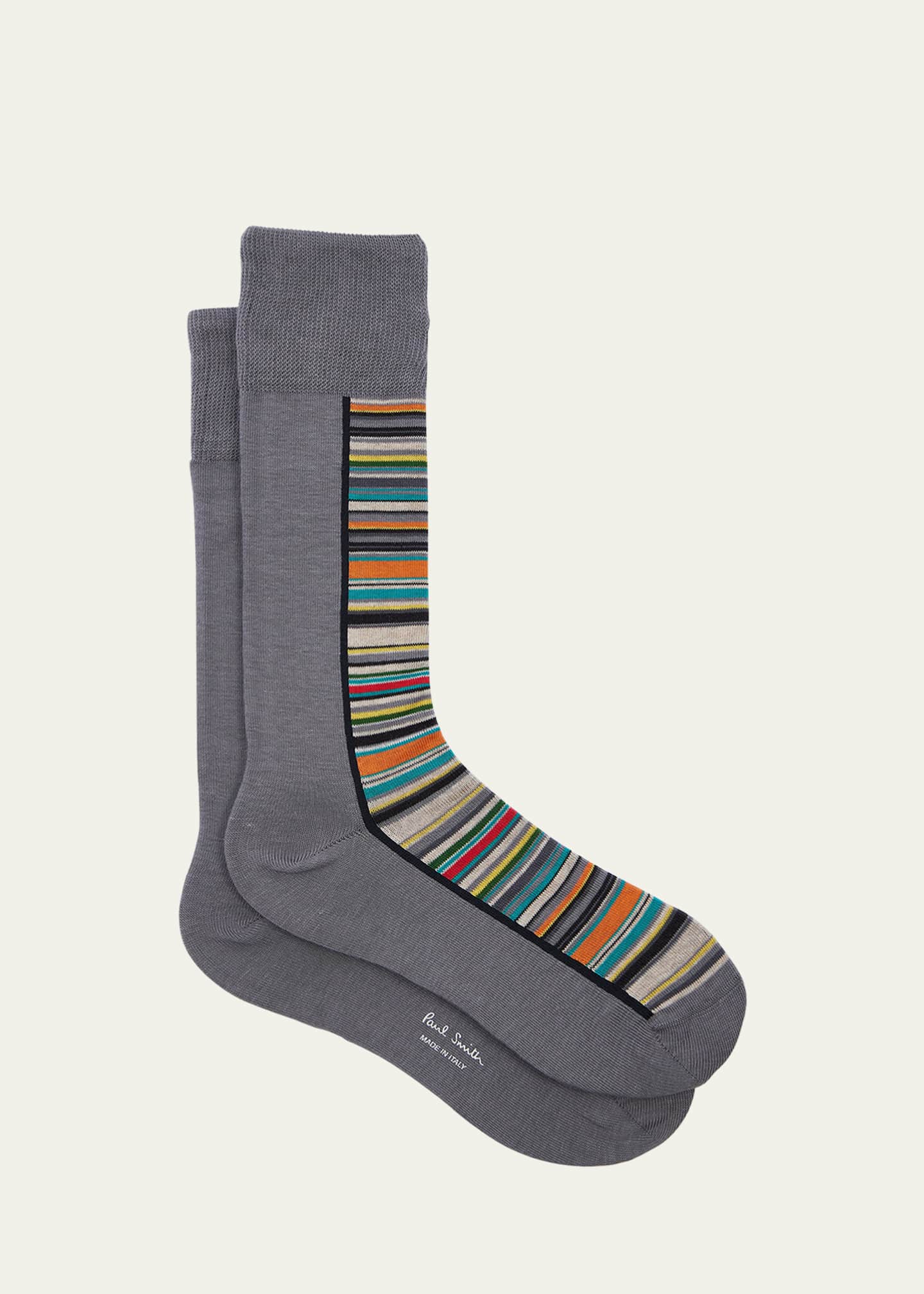 Paul Smith Men's Half Signature Stripe Crew Socks Image 1 of 2