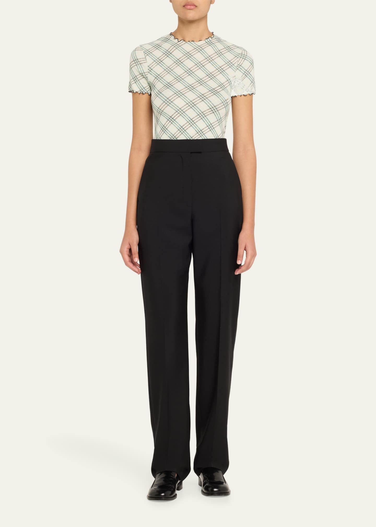 Burberry Check Jersey T-Shirt Image 2 of 5