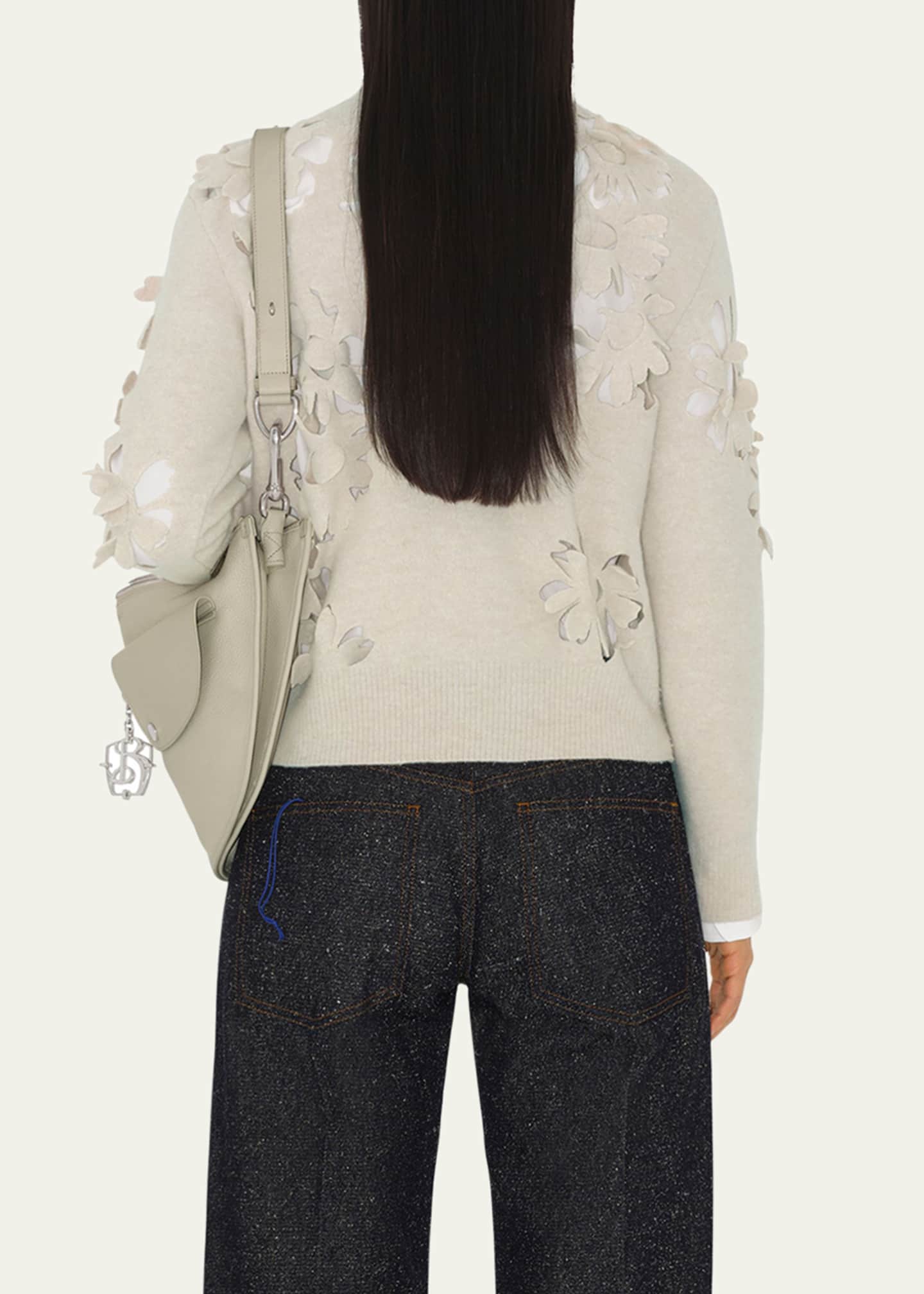 Burberry Daisy Cutout Wool Sweater Image 3 of 4