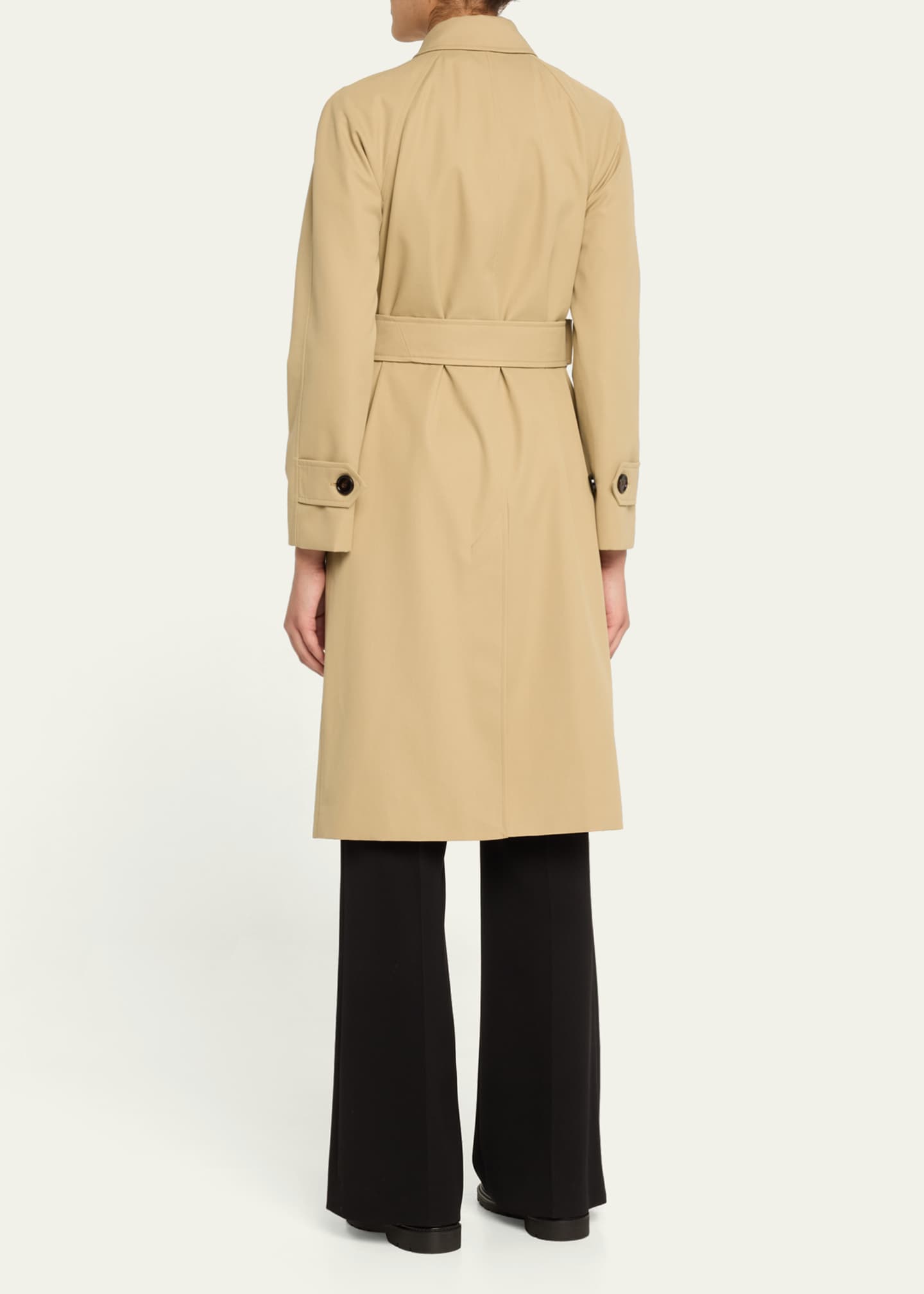 Burberry Feminine Belted Car Coat Image 3 of 5