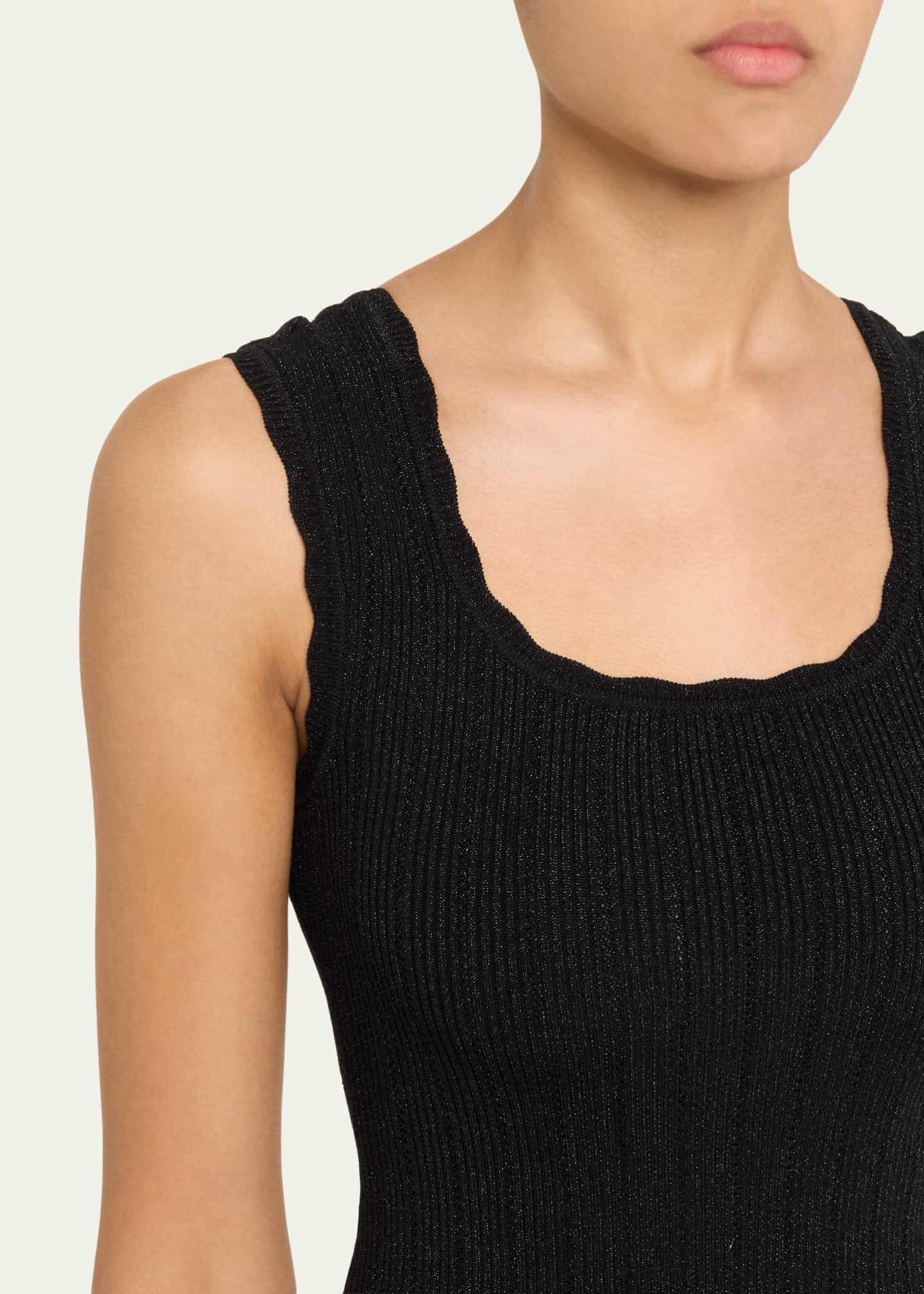 LoveShackFancy Maryanne Knit Mini Dress Image 5 of 5