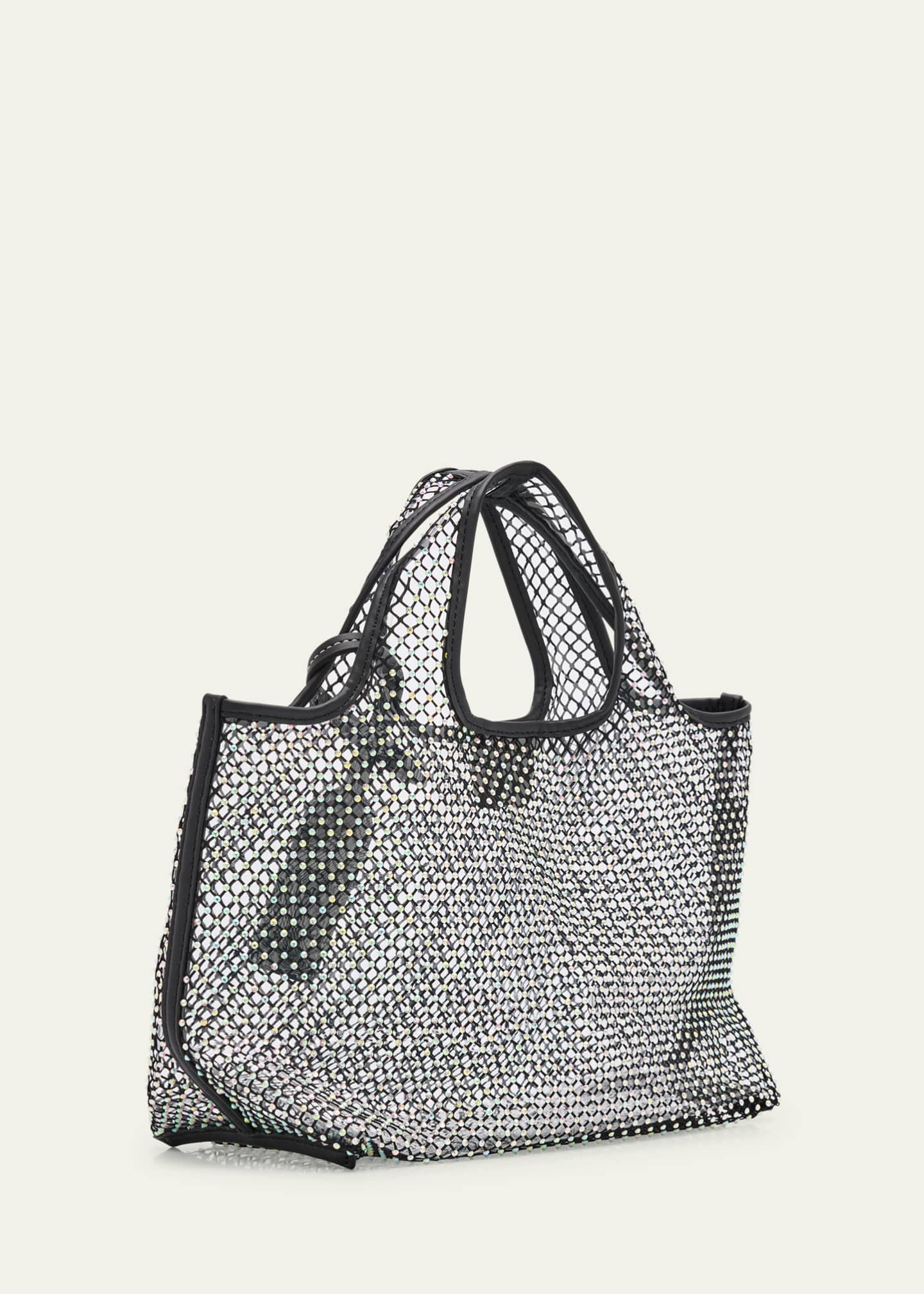 3.1 Phillip Lim Mini Mesh Crystal Market Tote Bag Image 3 of 6