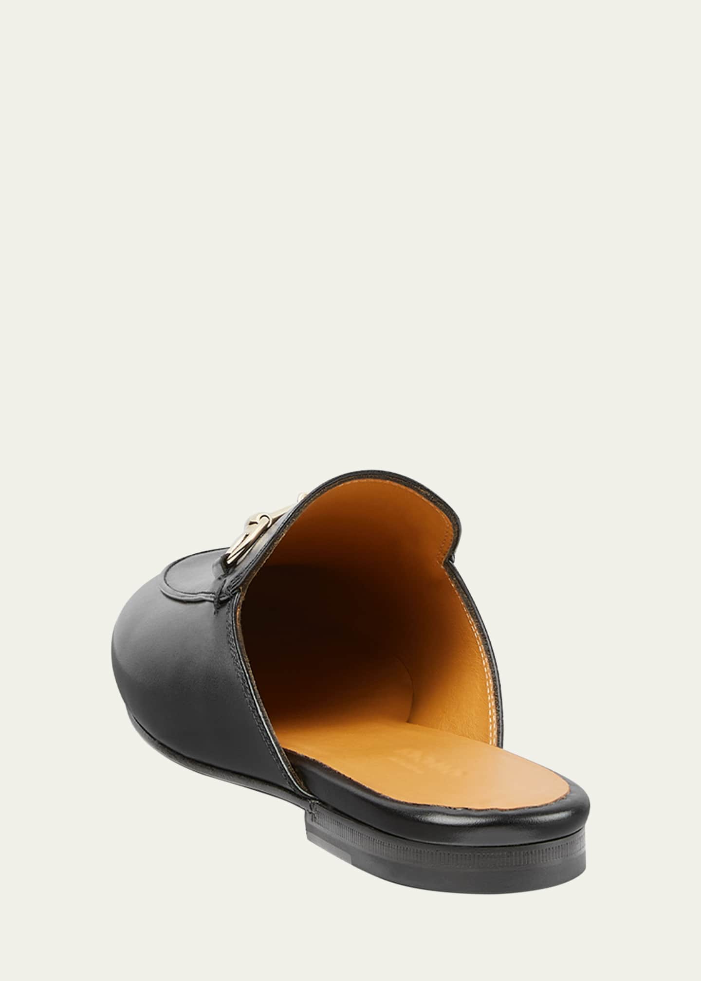 Gucci Princetown Leather Mules - Bergdorf Goodman