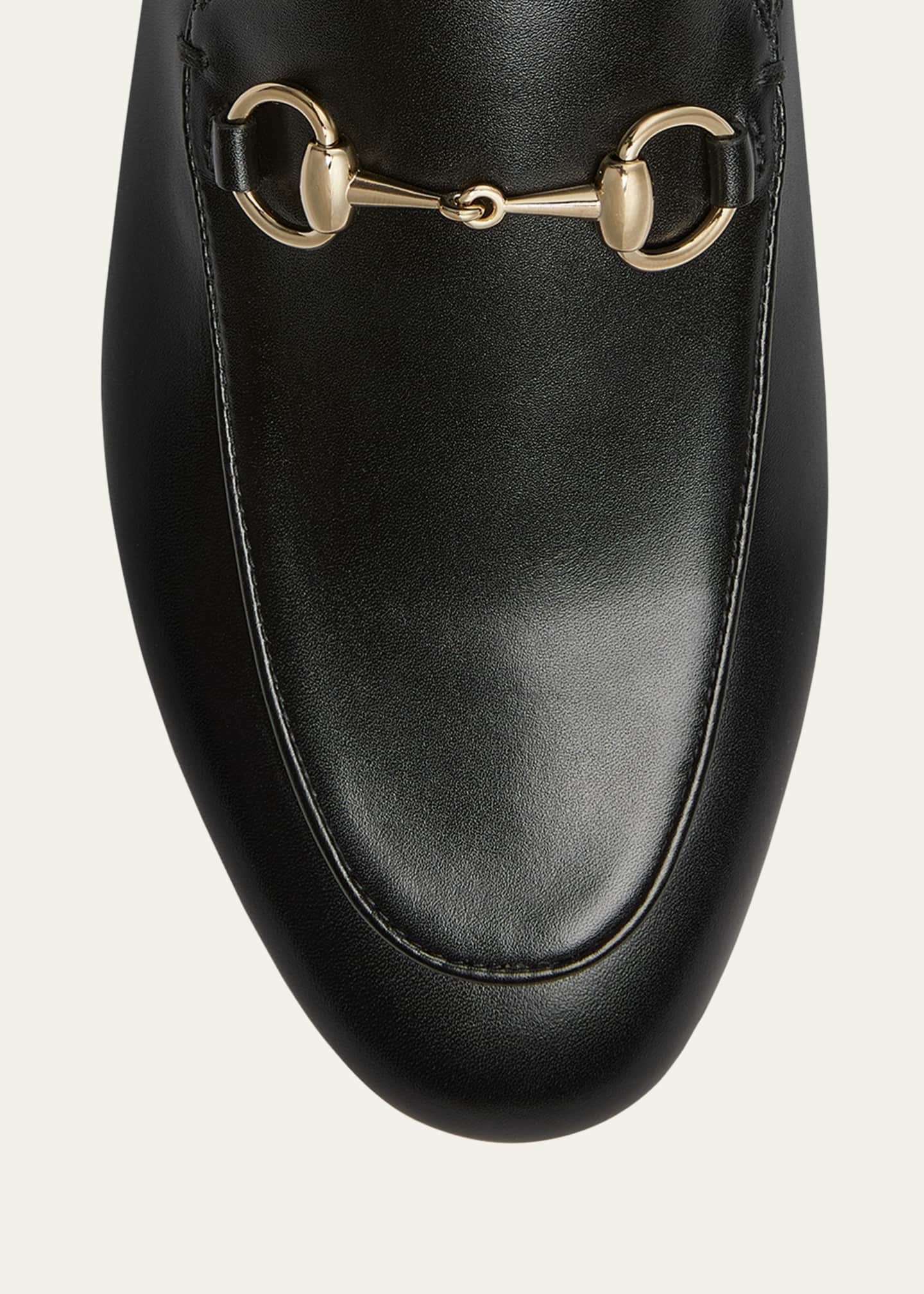 Gucci Princetown Leather Mules - Bergdorf Goodman
