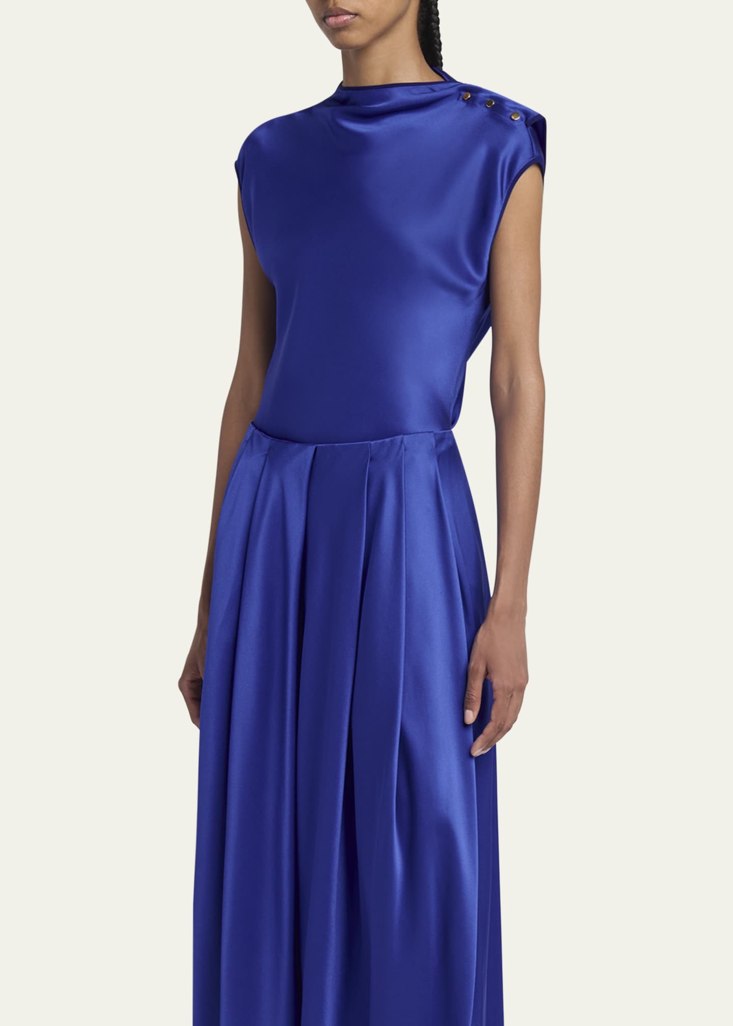 Giorgio Armani Double Silk Satin Blouse Image 4 of 5
