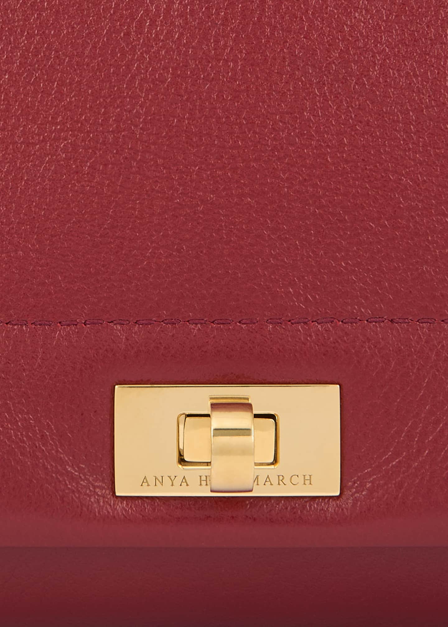 Anya Hindmarch Mortimer Zip Leather Crossbody Bag Image 4 of 4