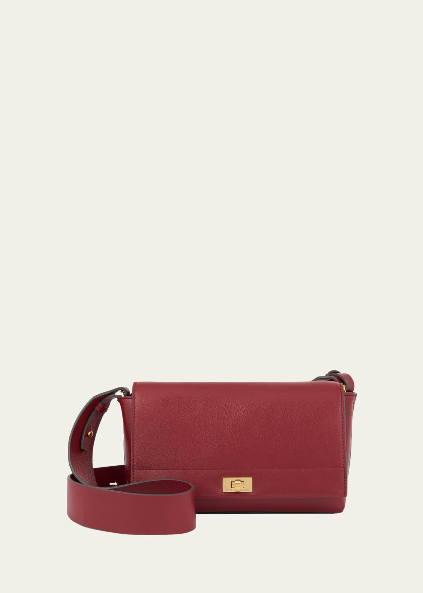 Anya Hindmarch Mortimer Zip Leather Crossbody Bag Image 1 of 4