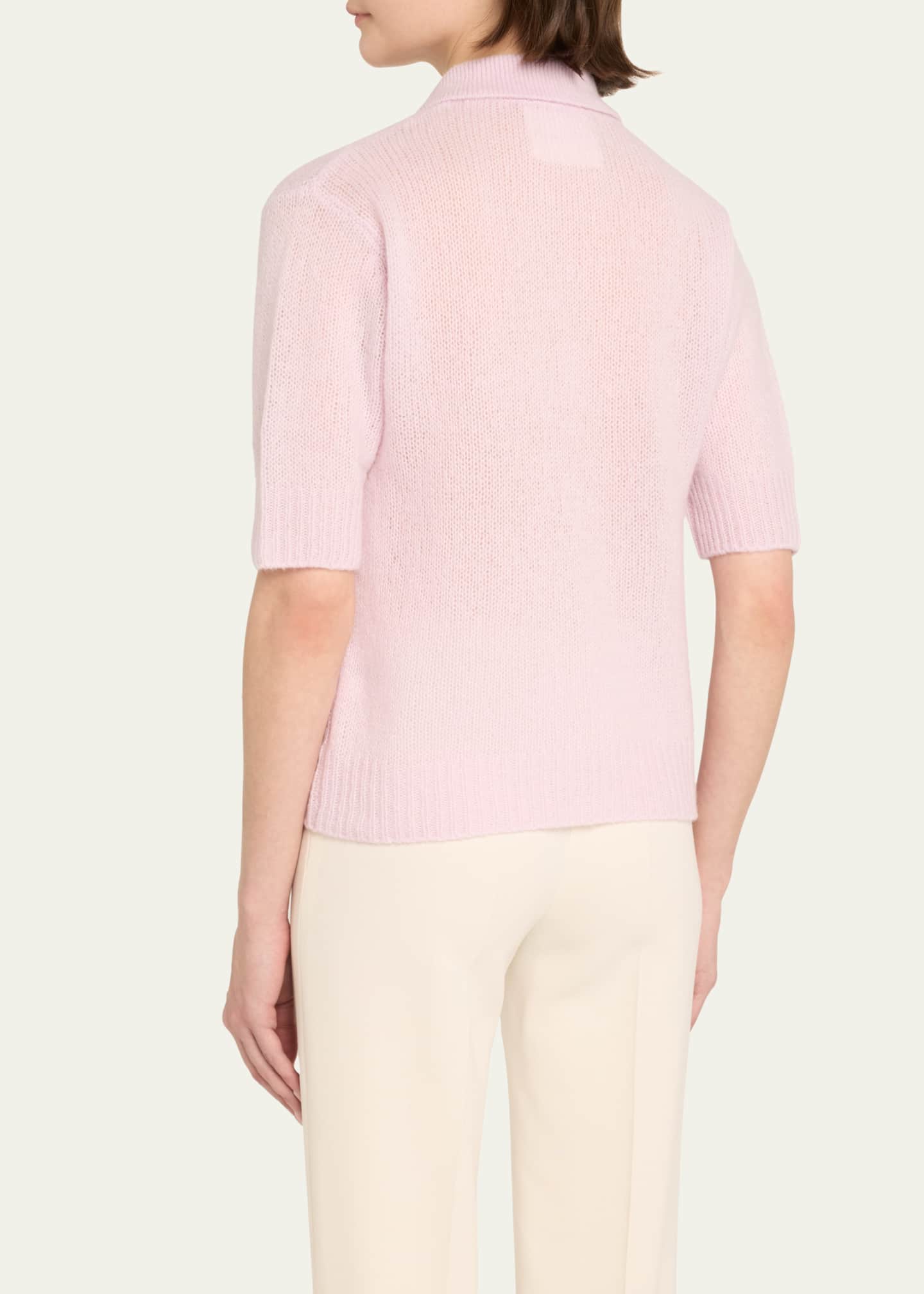 Masy Cashmere Polo Sweater