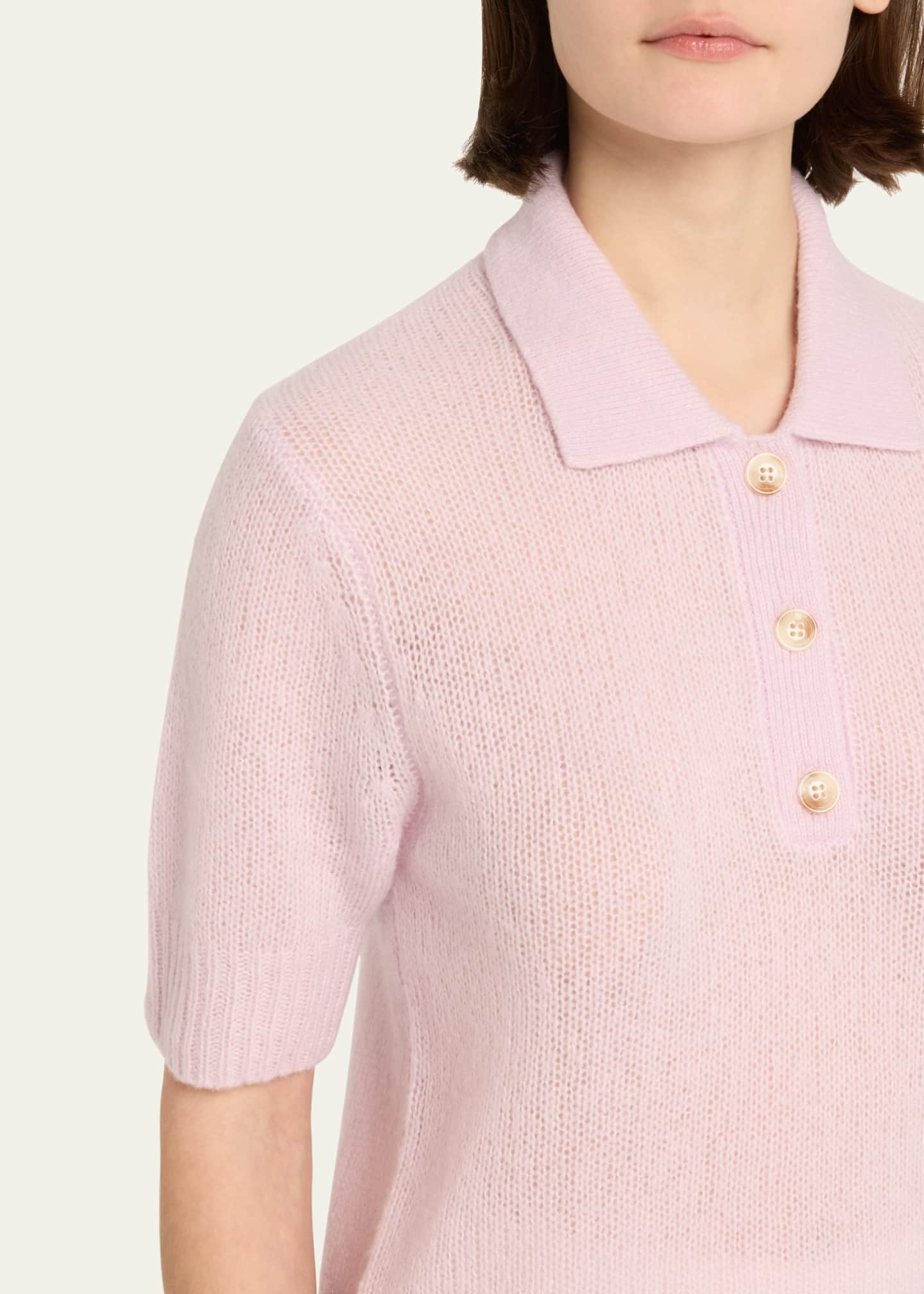 Masy Cashmere Polo Sweater