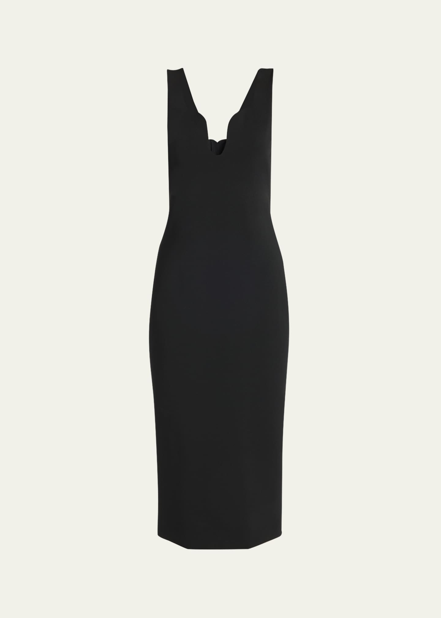 Giorgio Armani Stretch Jersey Body-Con Midi Dress - Bergdorf Goodman