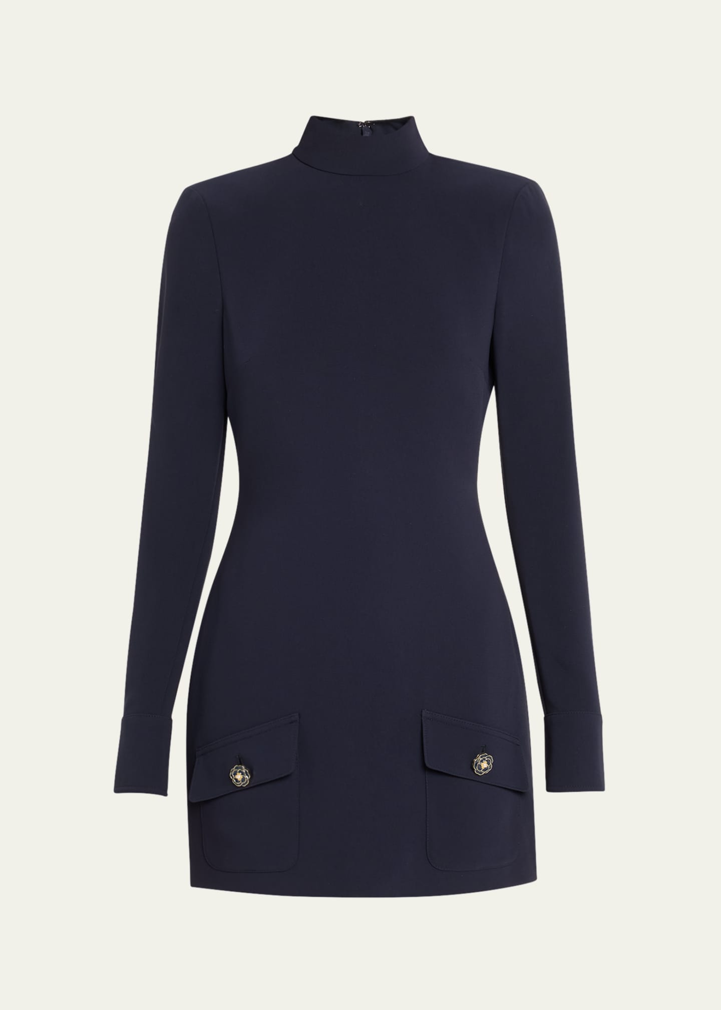 Cinq a Sept Ida Turtleneck Mini Dress Image 1 of 5