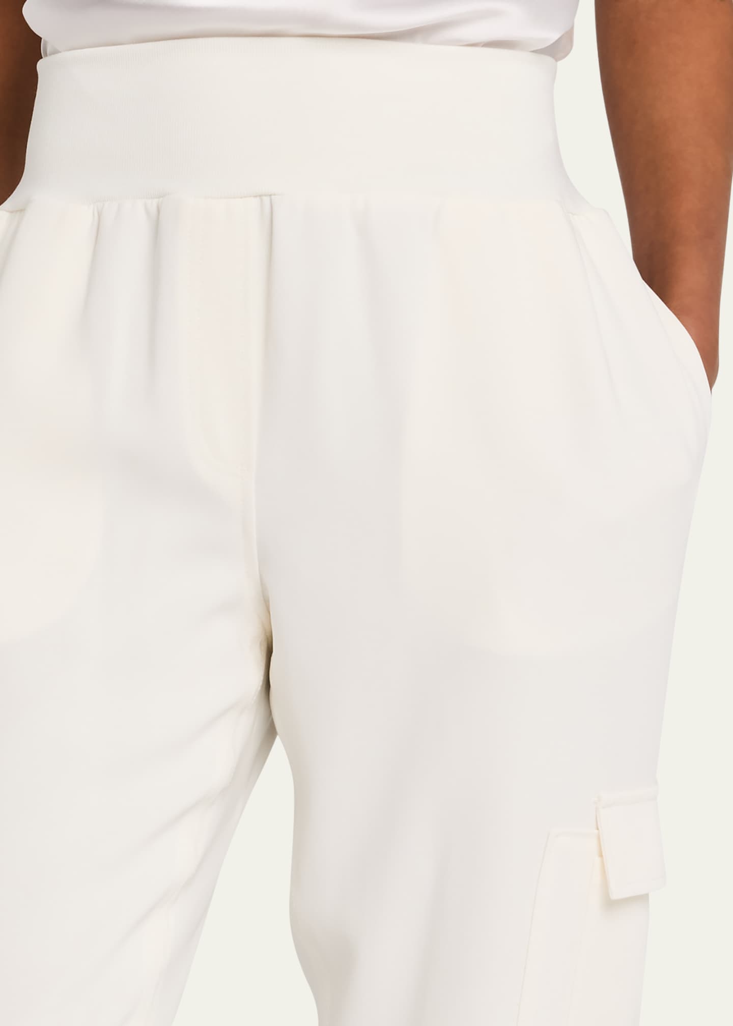 Cinq a Sept Giles Crepe Joggers Image 4 of 4