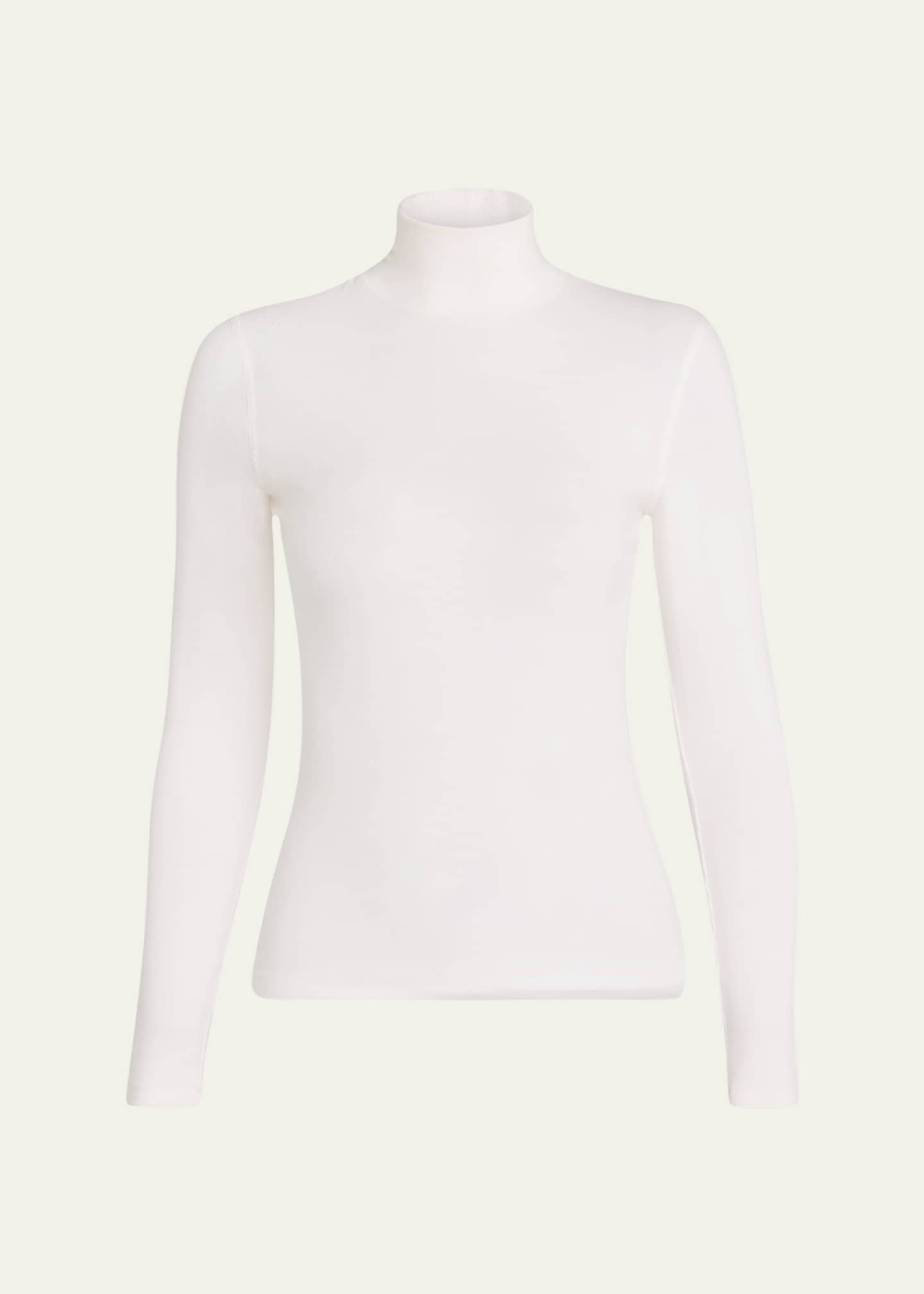 FRAME Ribbed Turtleneck Top Image 1 of 4