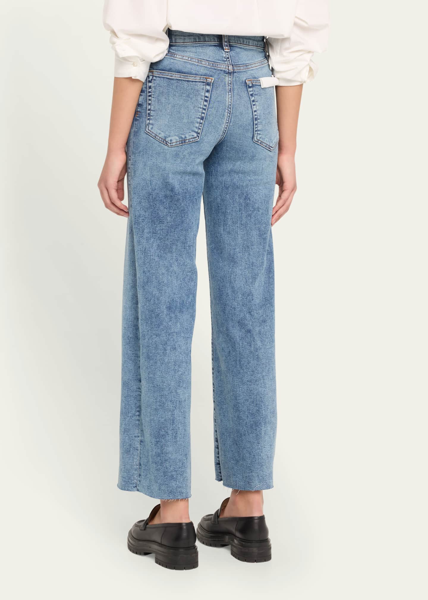 FRAME Le Slim Palazzo Jeans Image 3 of 5