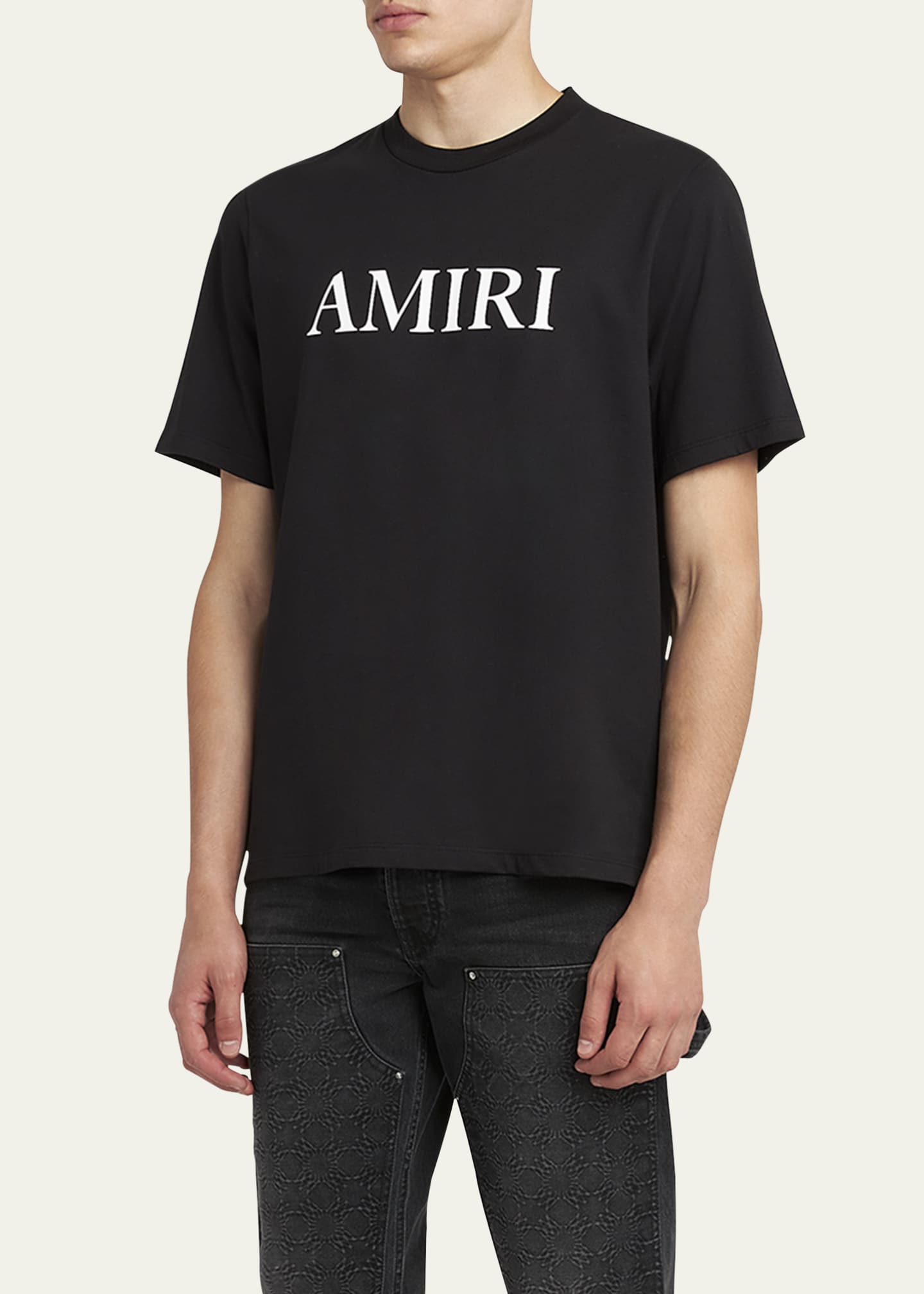 Amiri Men's Jersey Core Logo T-Shirt - Bergdorf Goodman