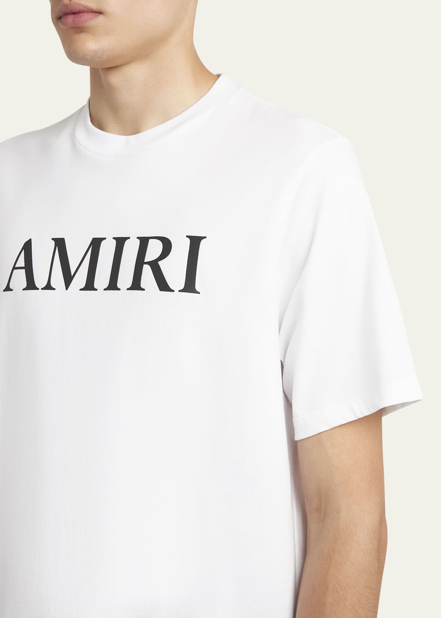 Amiri Men's Jersey Core Logo T-Shirt Image 5 of 5