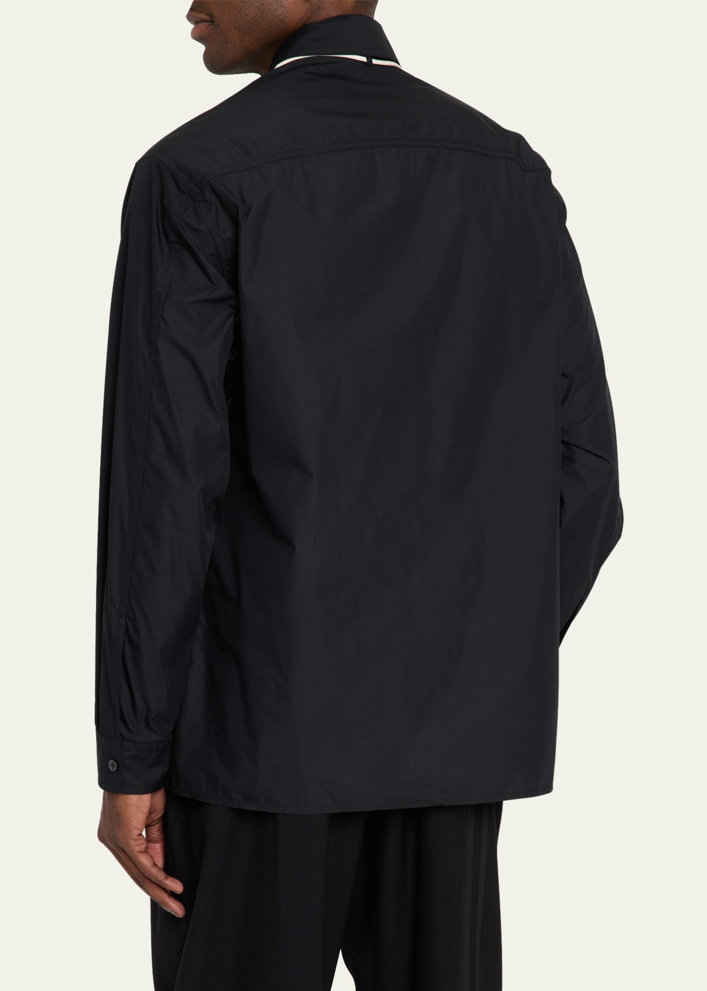 MORDECAI Men's Dress Shirt with String Collar Image 3 of 5