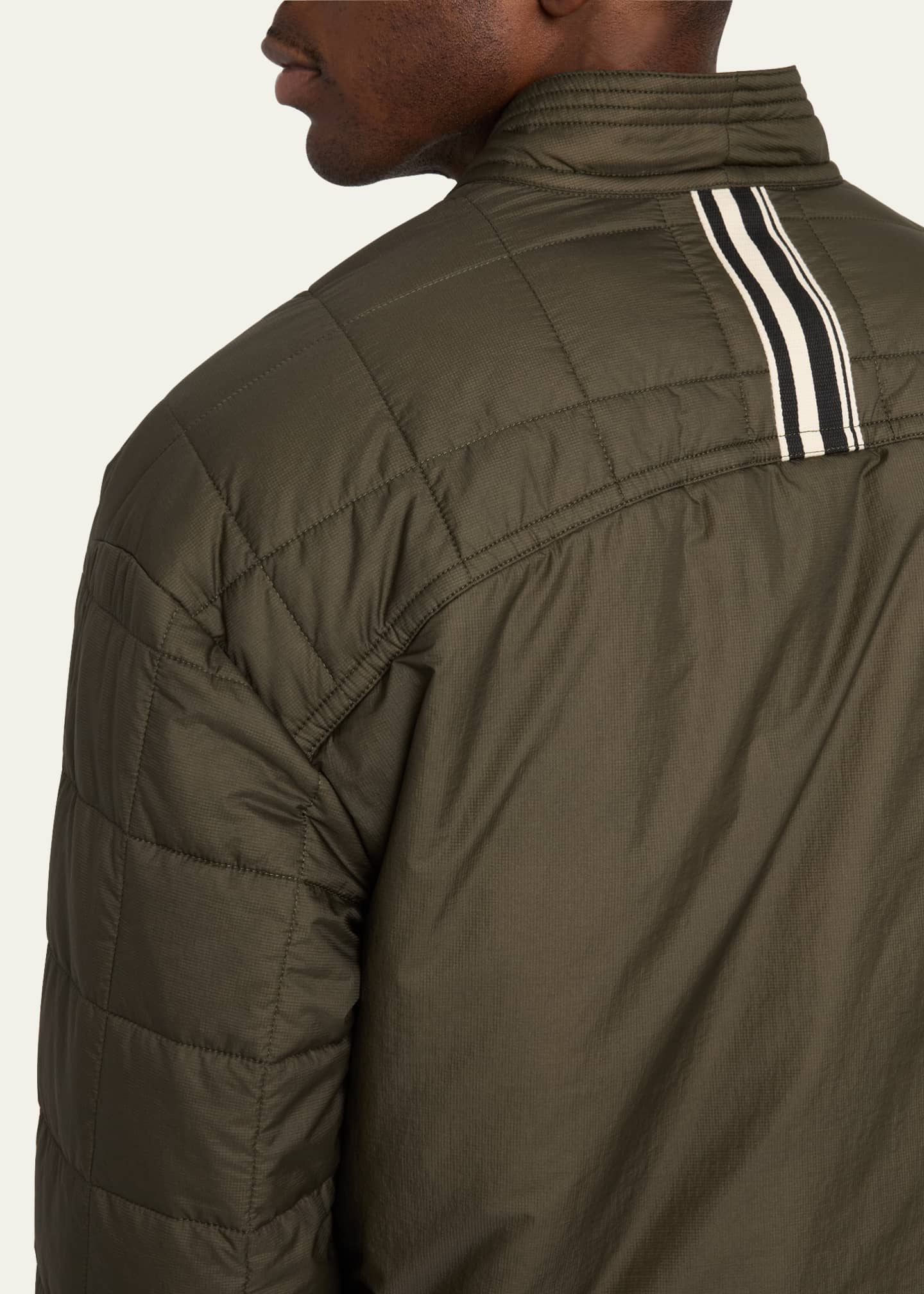 MORDECAI Men's Square-Quilted Kimono Jacket Image 5 of 5