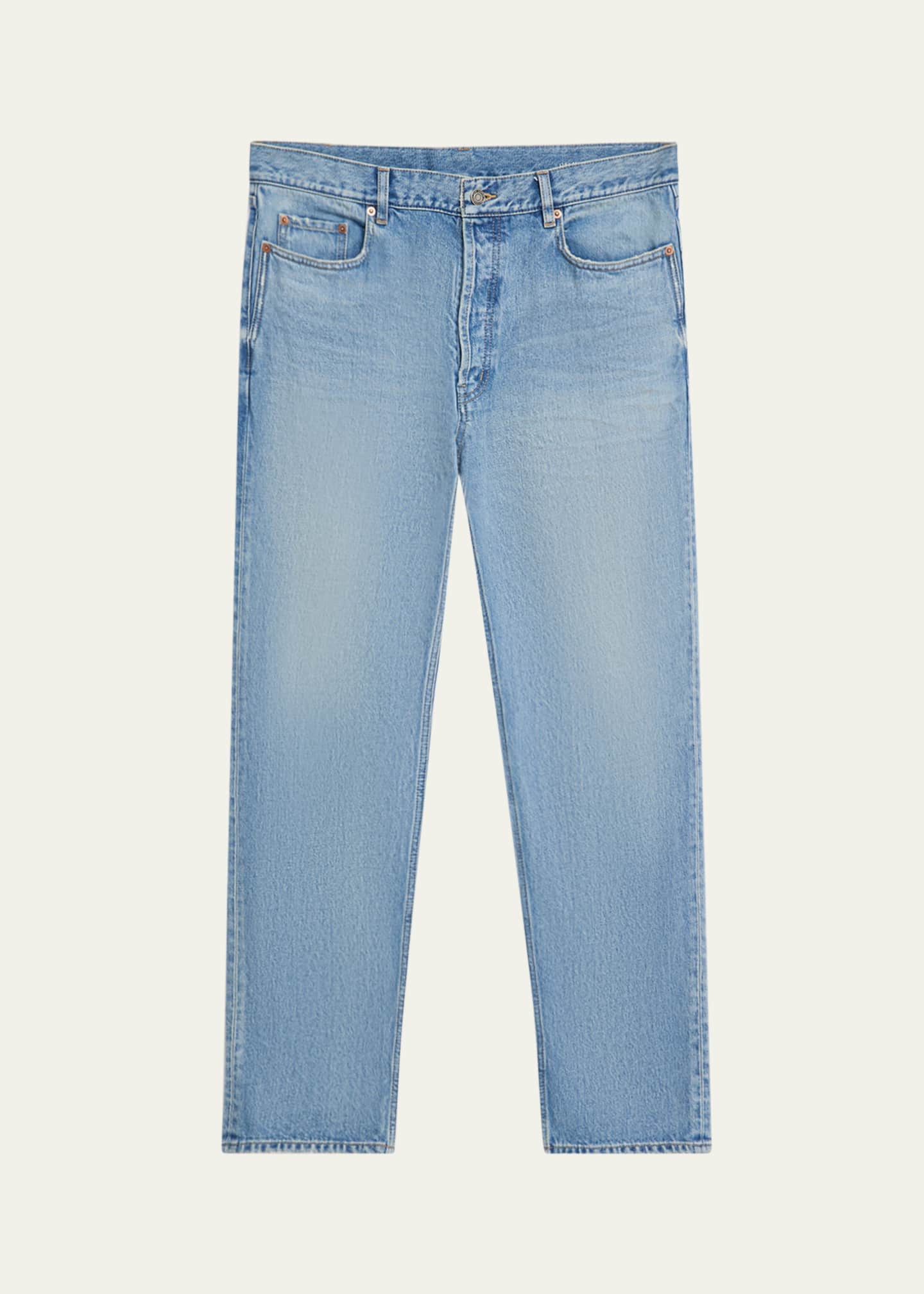 Saint Laurent Men's Faded Jeans Image 1 of 5