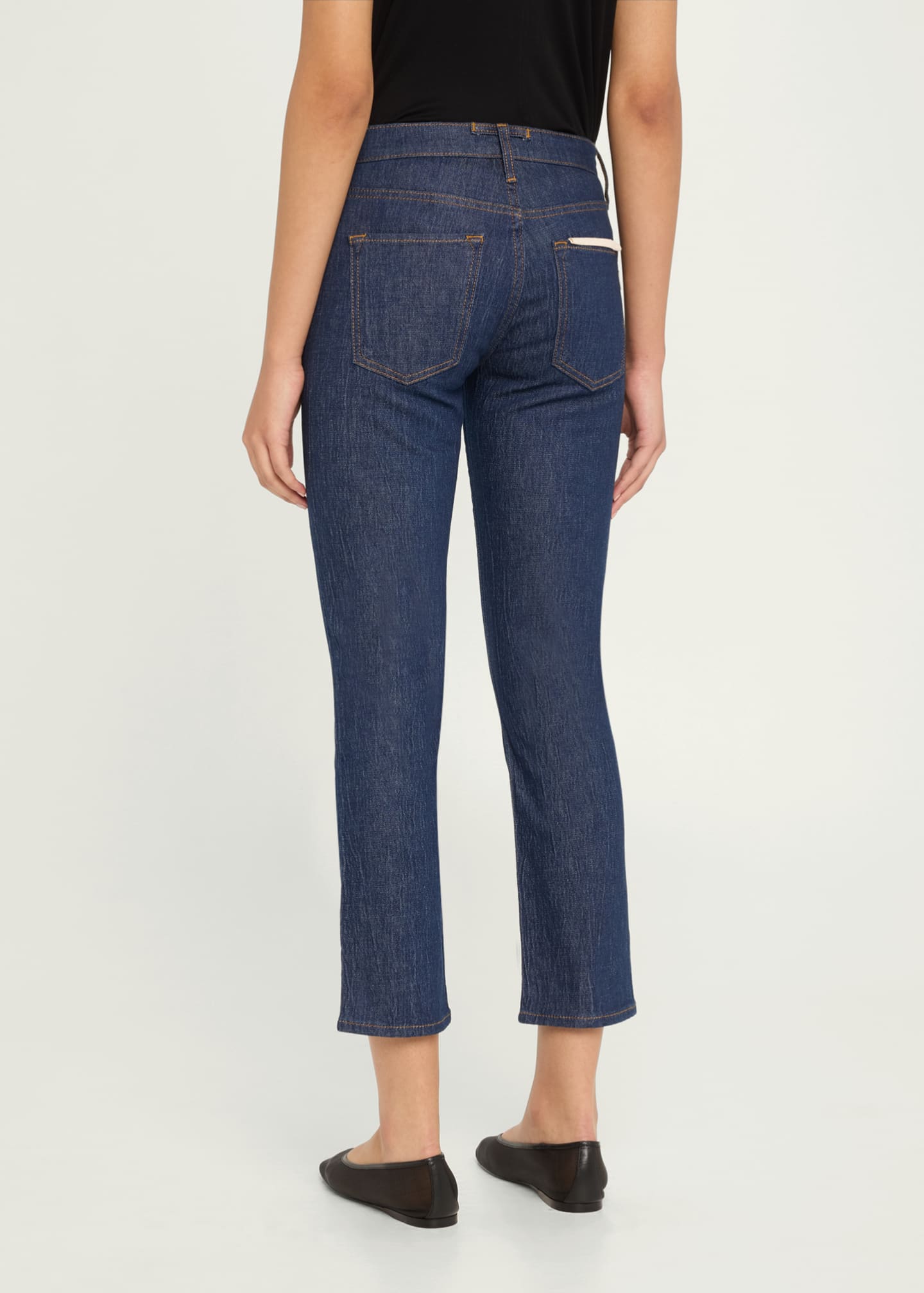 Triarchy Kate Mid-Rise Cropped Slim Jeans Image 3 of 5