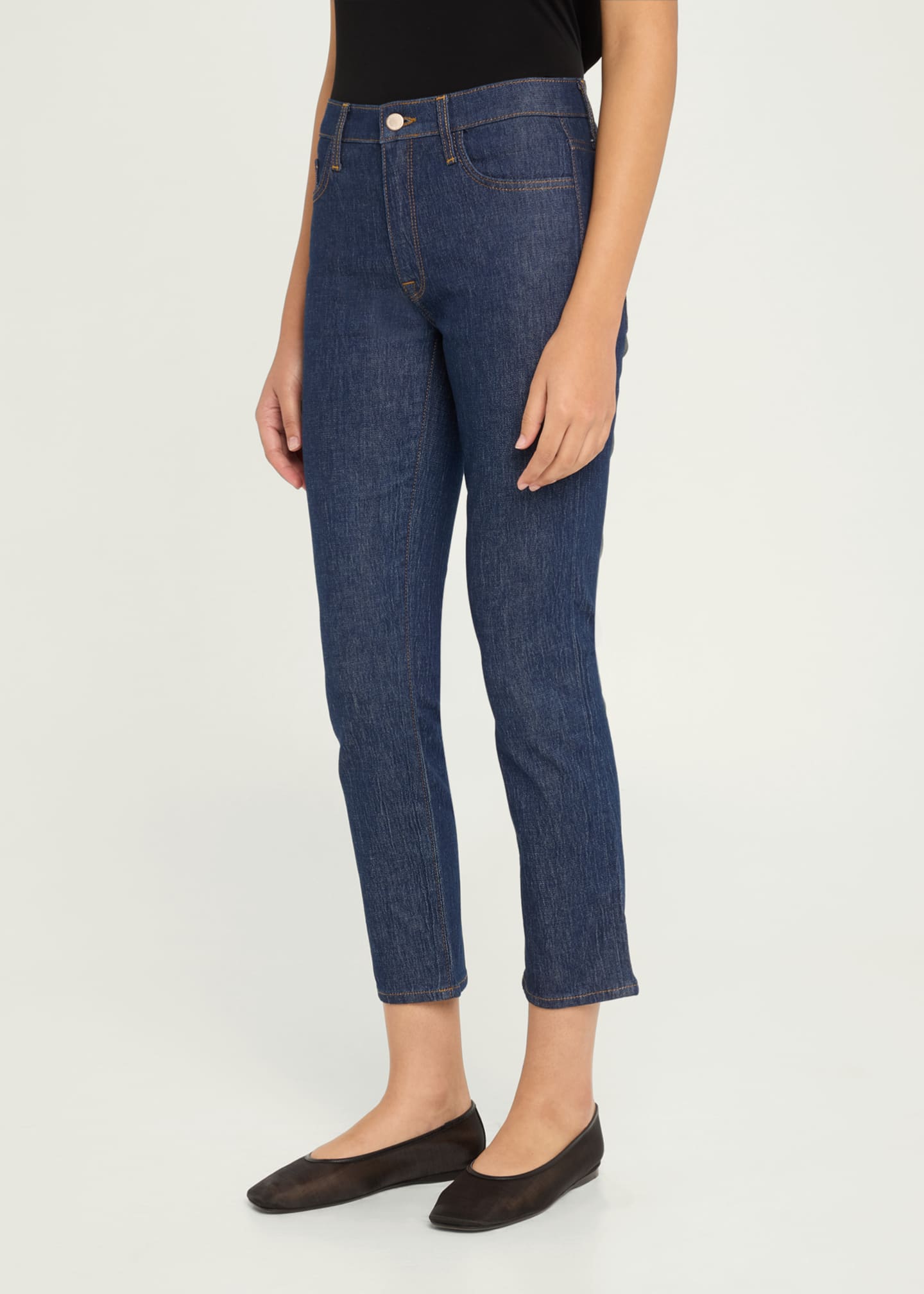 Triarchy Kate Mid-Rise Cropped Slim Jeans Image 4 of 5
