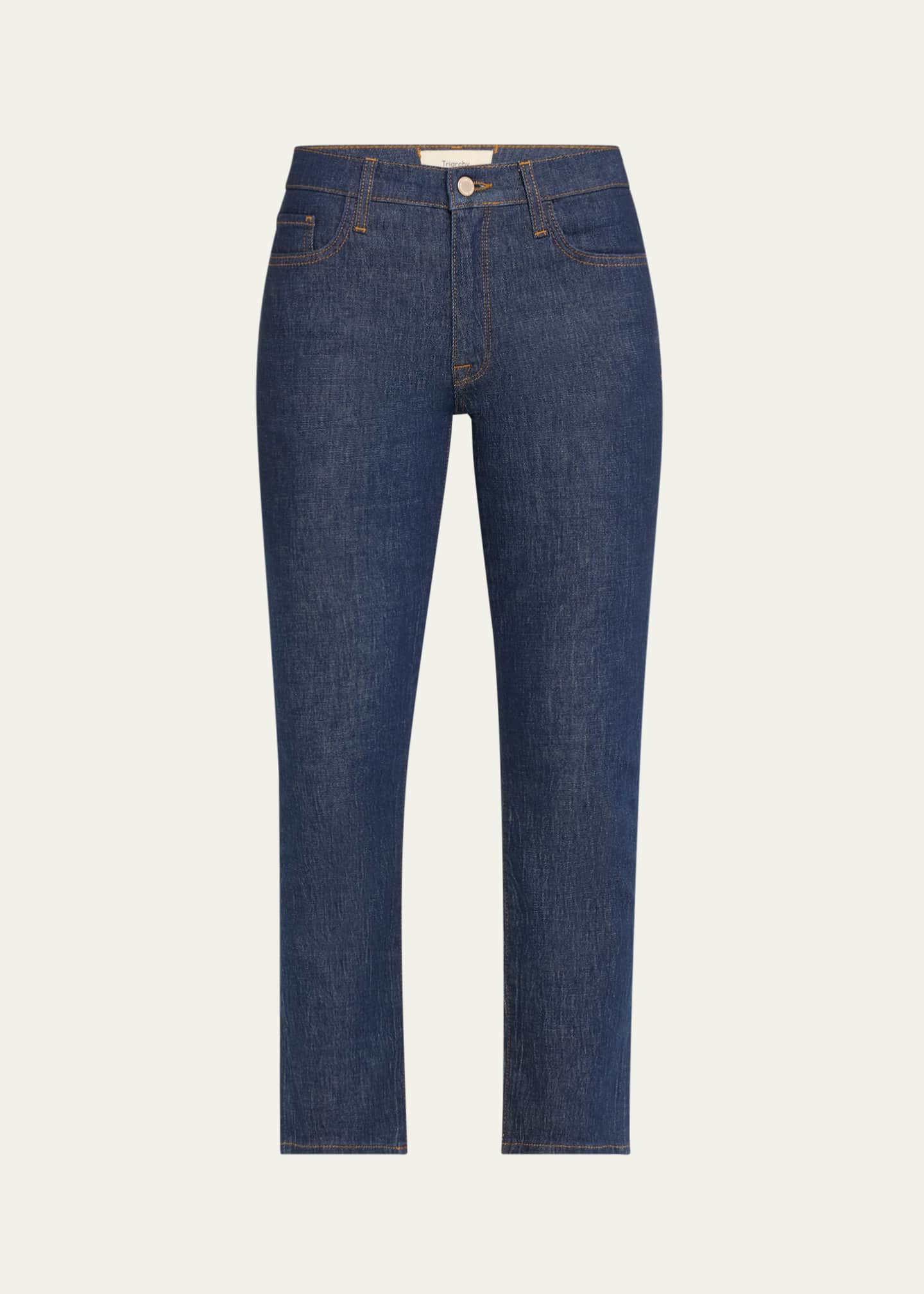 Triarchy Kate Mid-Rise Cropped Slim Jeans Image 1 of 5