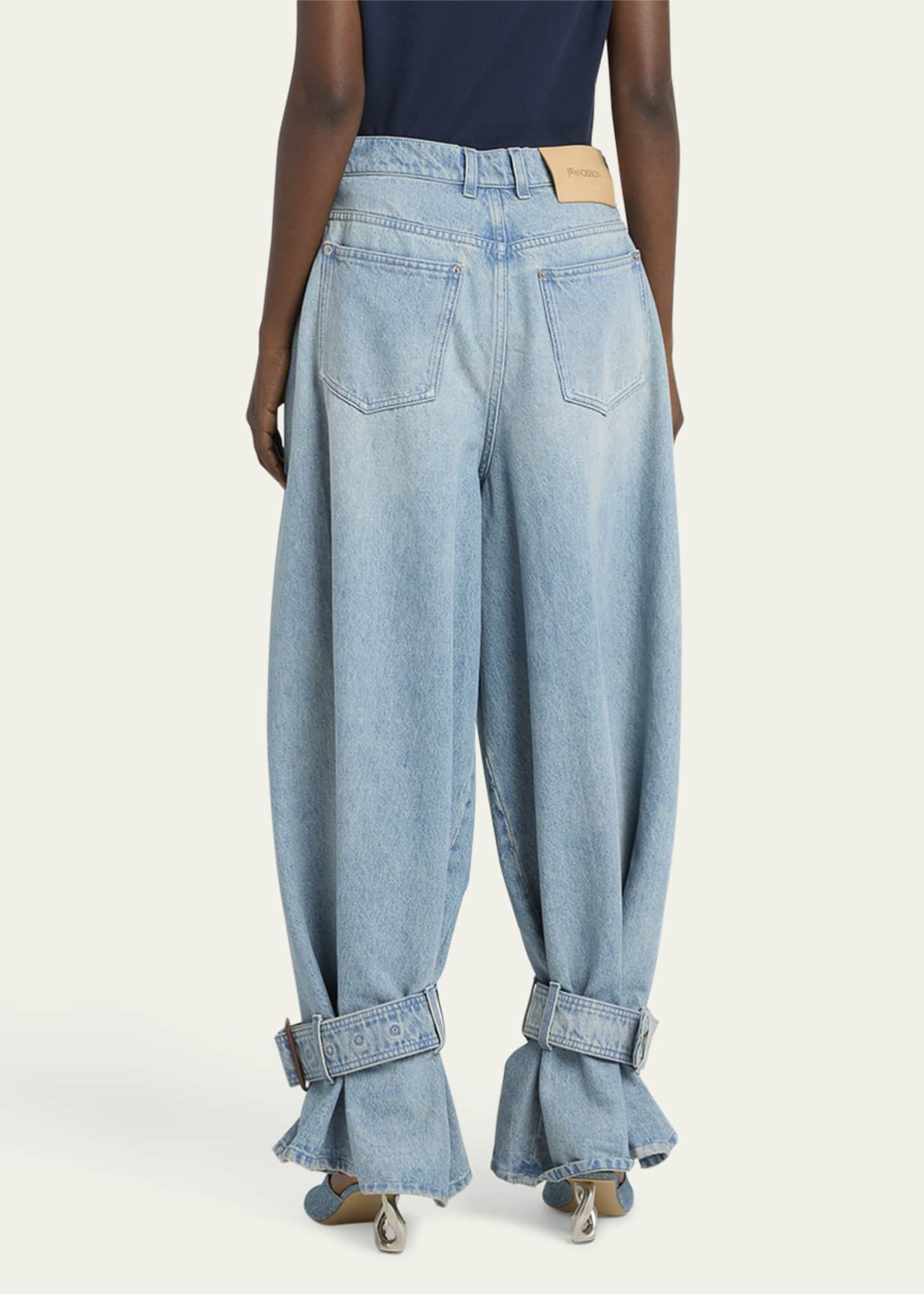 JW Anderson Buckled Cuff Jeans Image 3 of 5