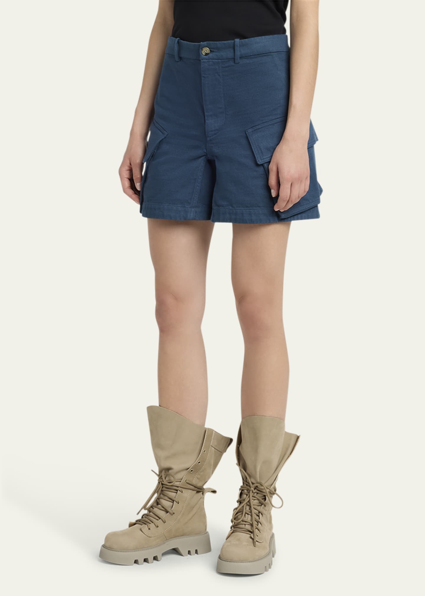 JW Anderson High Waist Cargo Shorts Image 4 of 5