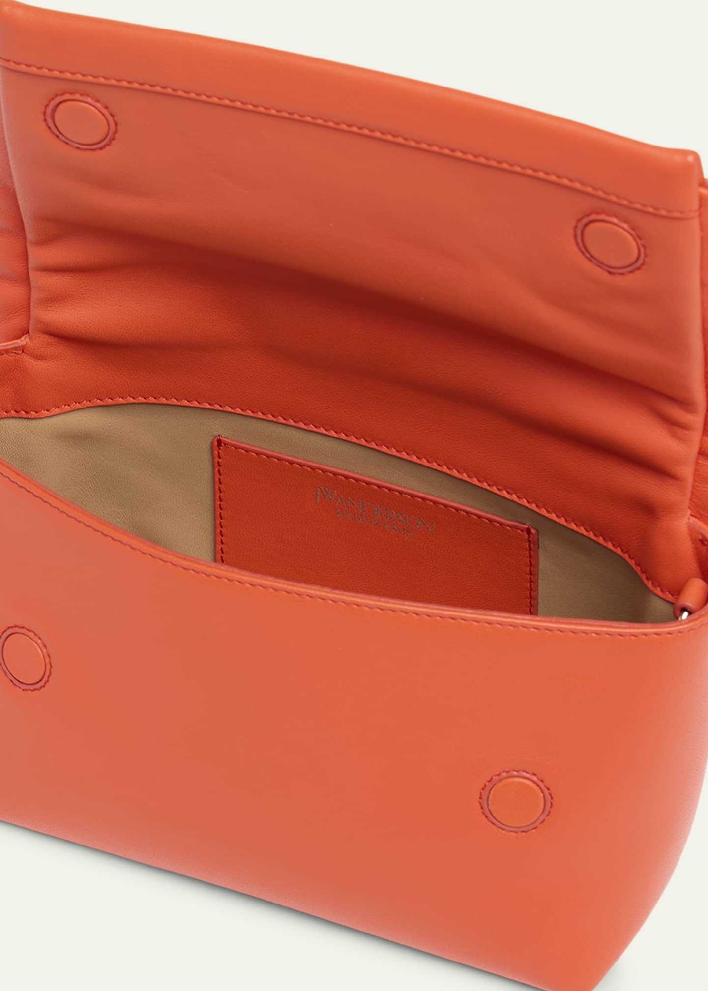 JW Anderson Twister Bow Midi Leather Crossbody Bag Image 4 of 5