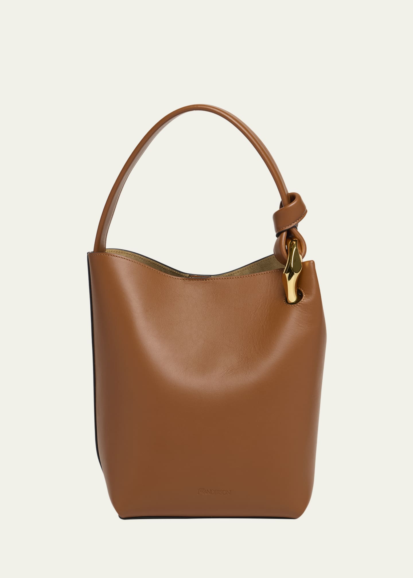JW Anderson Corner Calf Leather Bucket Bag Image 1 of 5