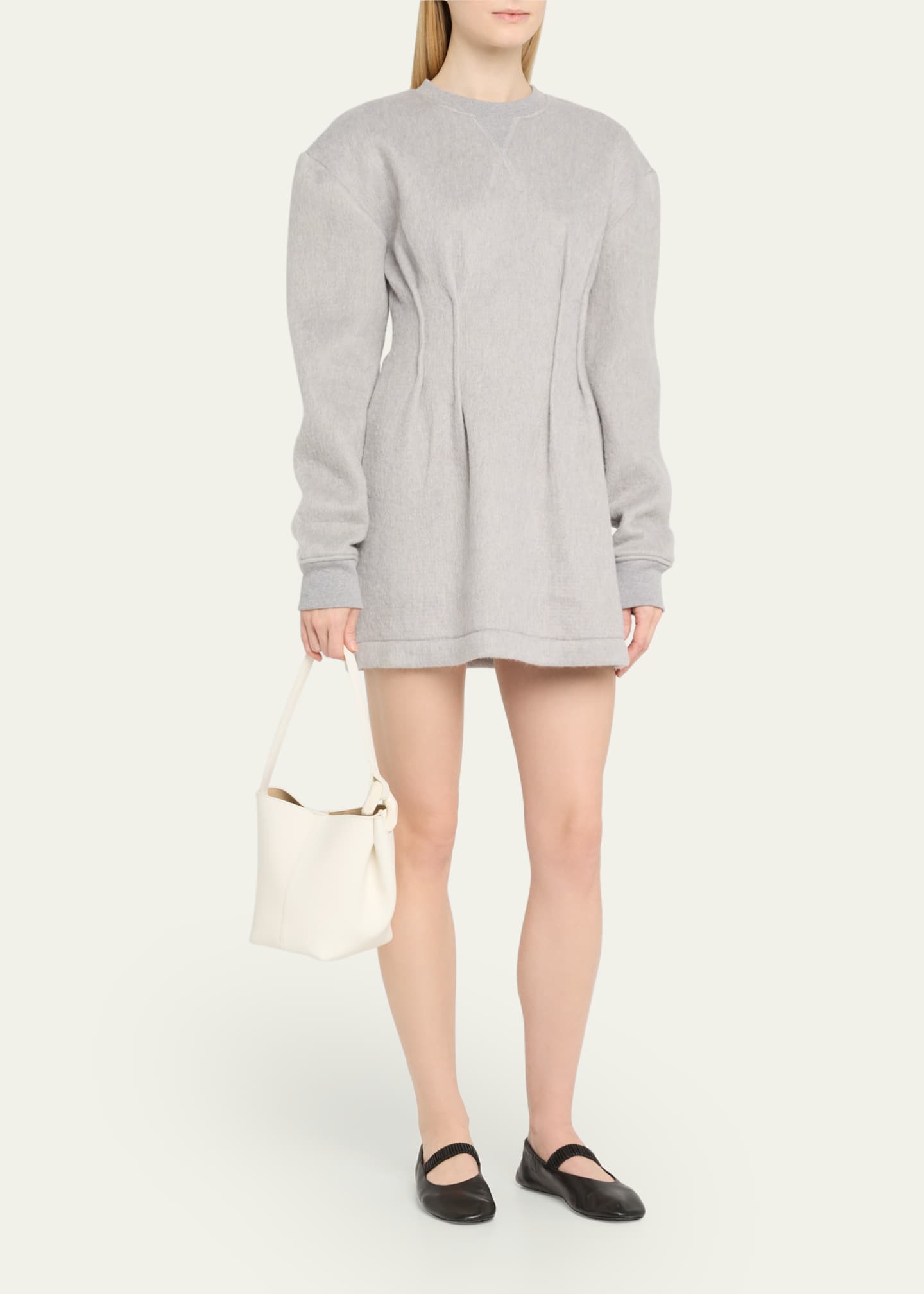 JW Anderson Corner Small Leather Bucket Bag Image 2 of 6