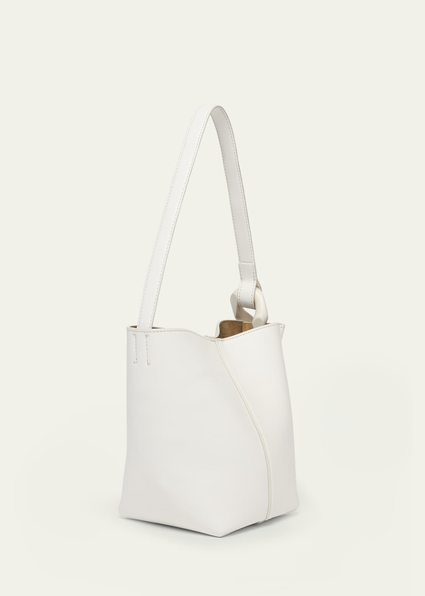 JW Anderson Corner Small Leather Bucket Bag Image 3 of 6