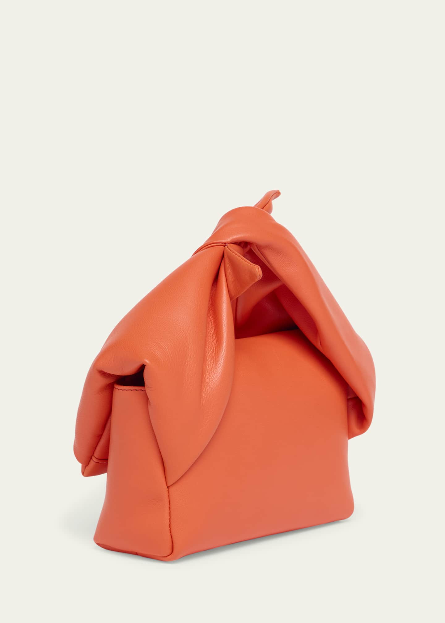 JW Anderson Twister Bow Small Leather Crossbody Bag Image 3 of 5