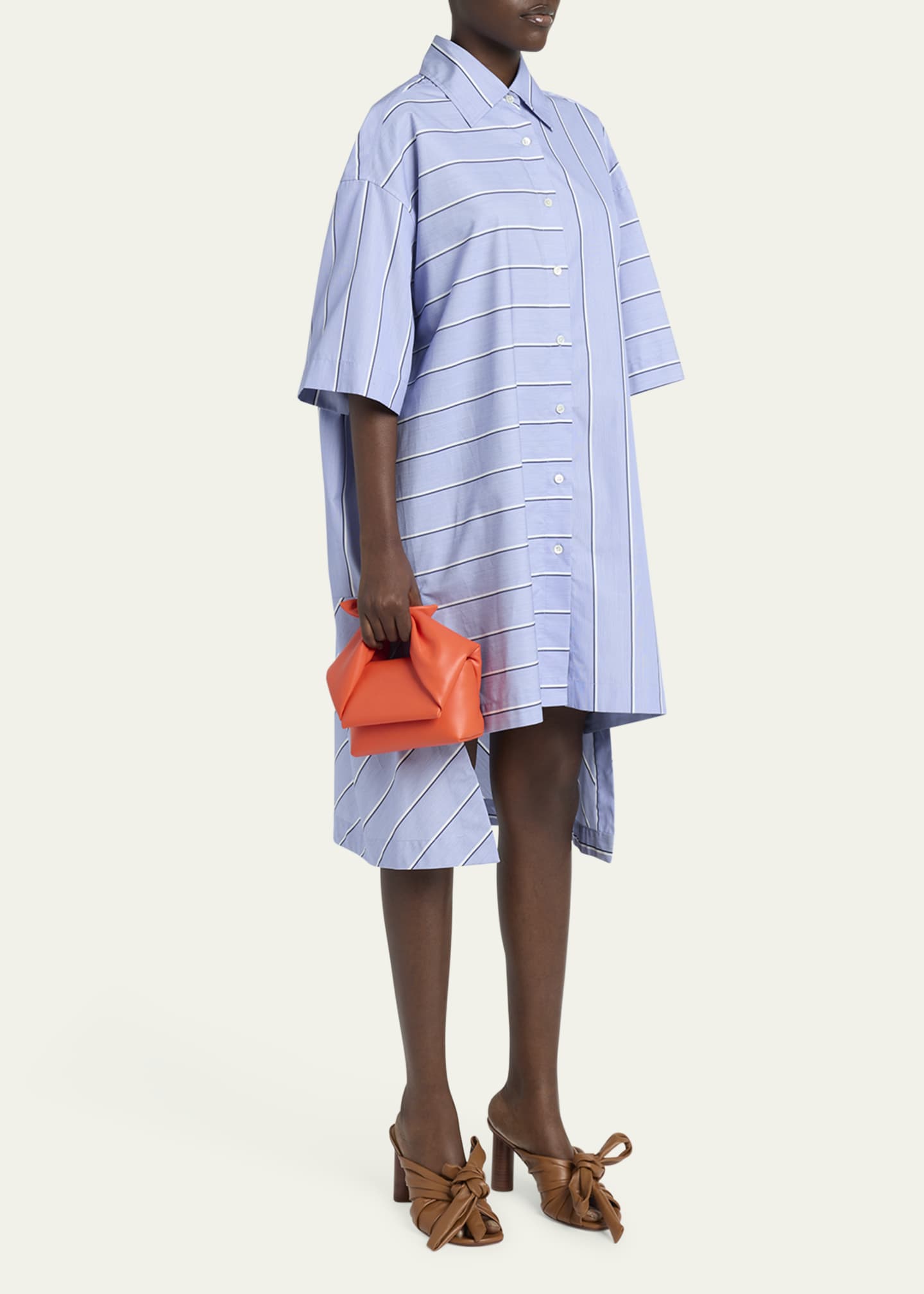 JW Anderson Twister Bow Small Leather Crossbody Bag Image 5 of 5