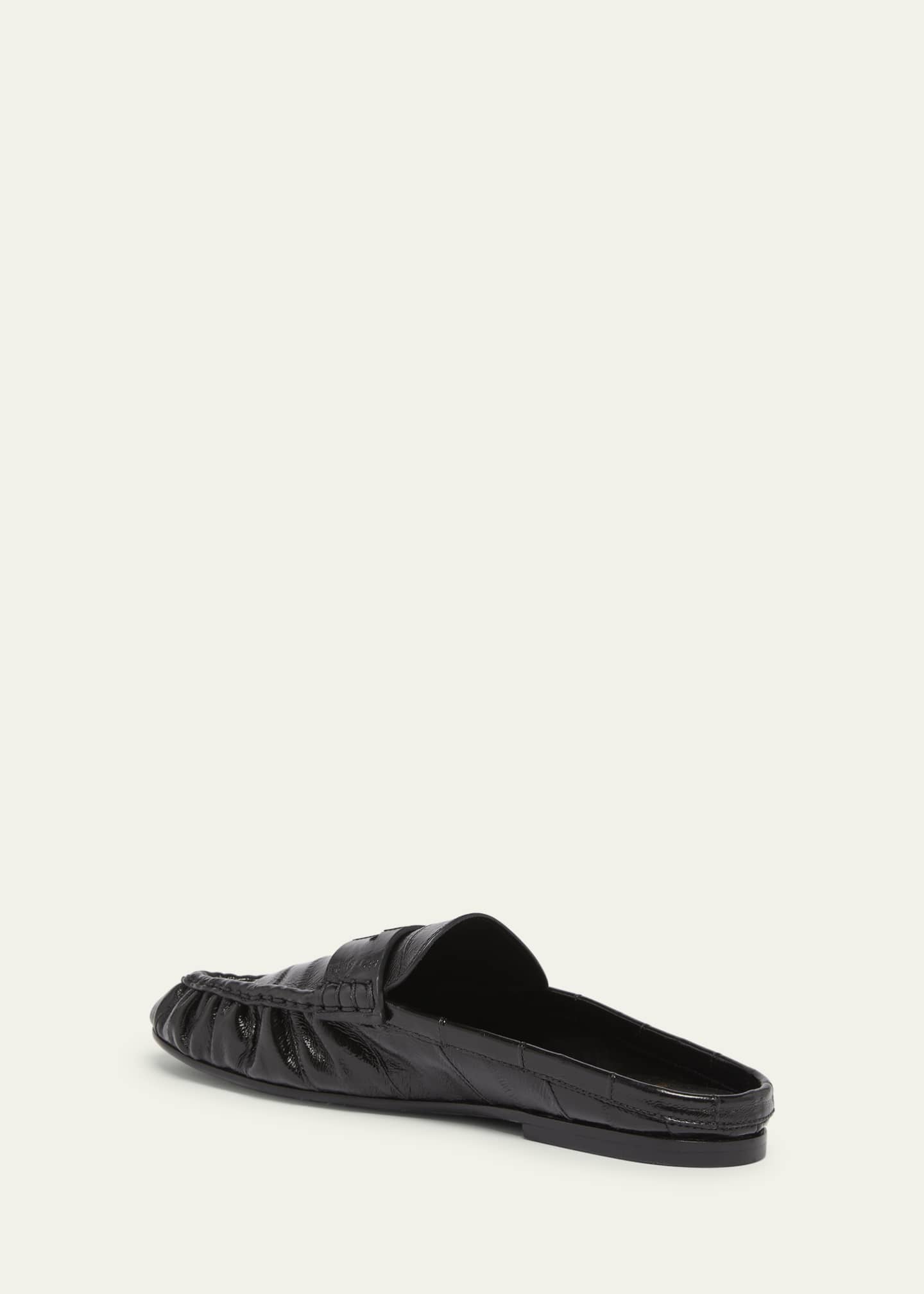 Saint Laurent Le Loafer Embossed Mules Image 4 of 5