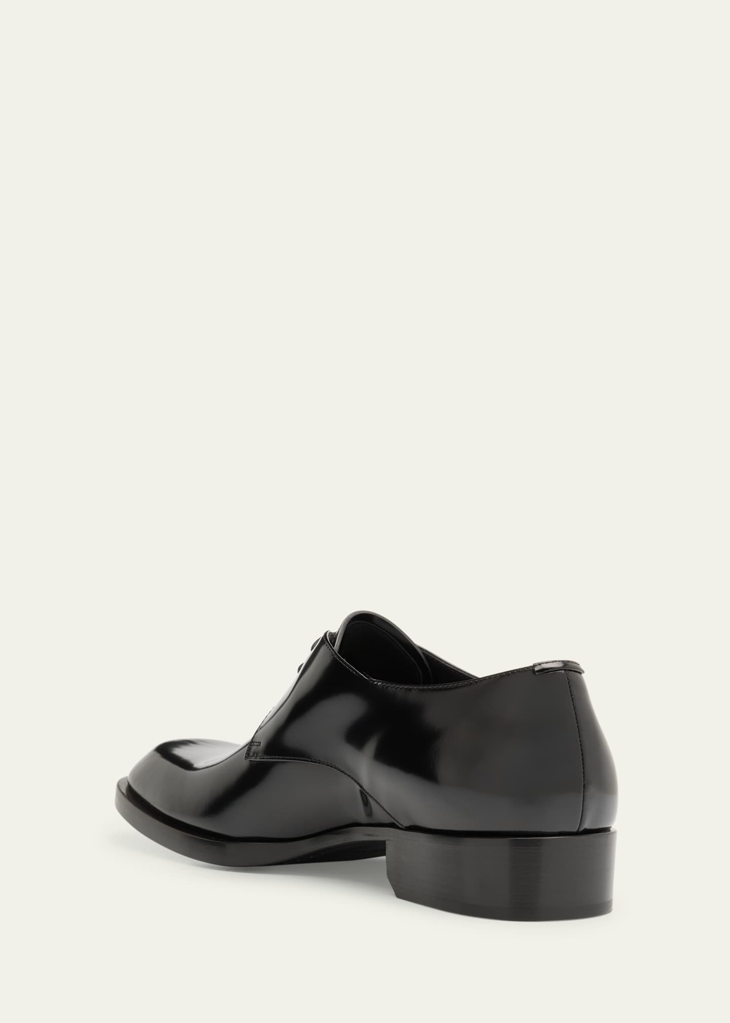 Men's Vadim 25 Beveled-Toe Leather Derby Shoes