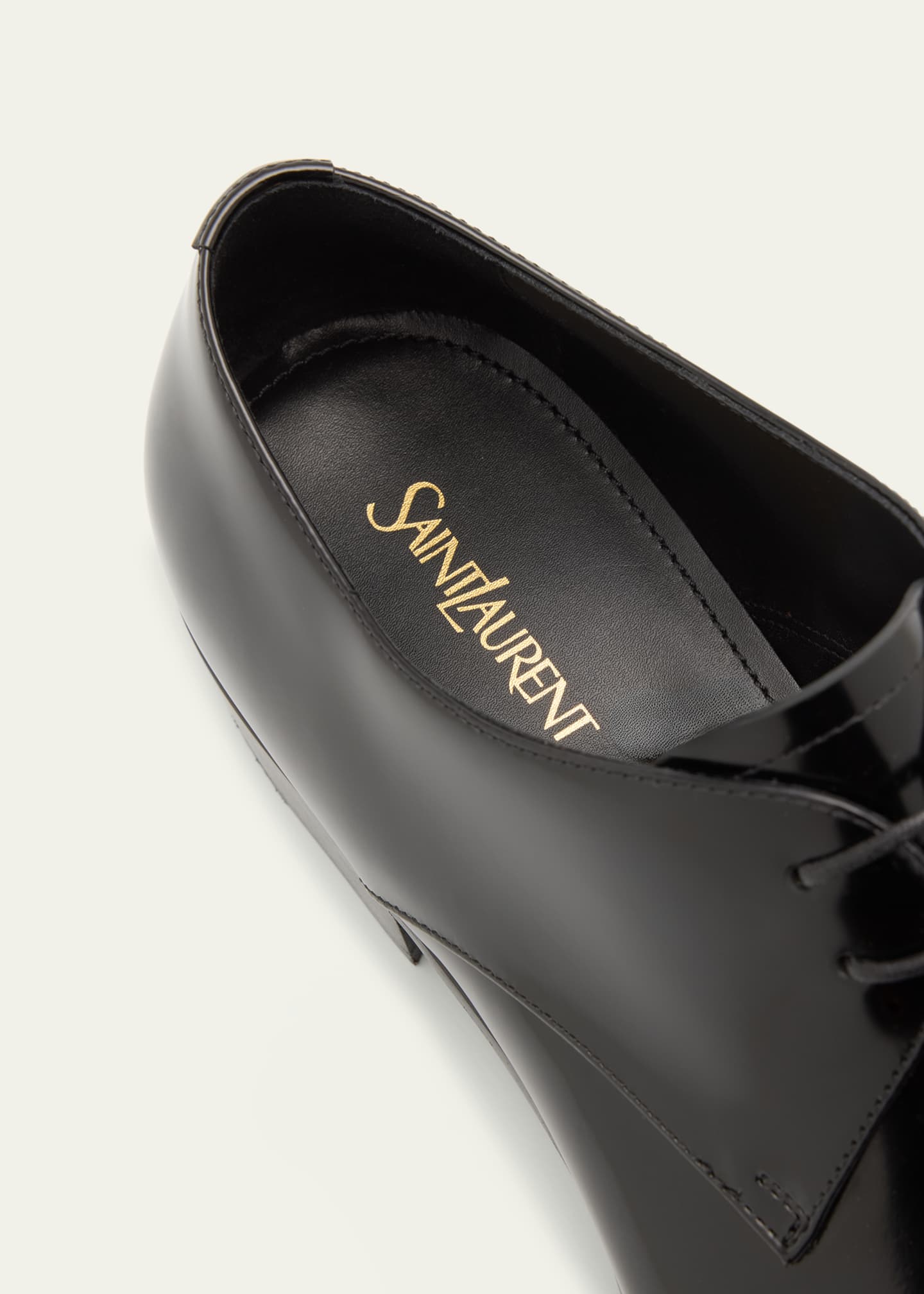 Men's Vadim 25 Beveled-Toe Leather Derby Shoes